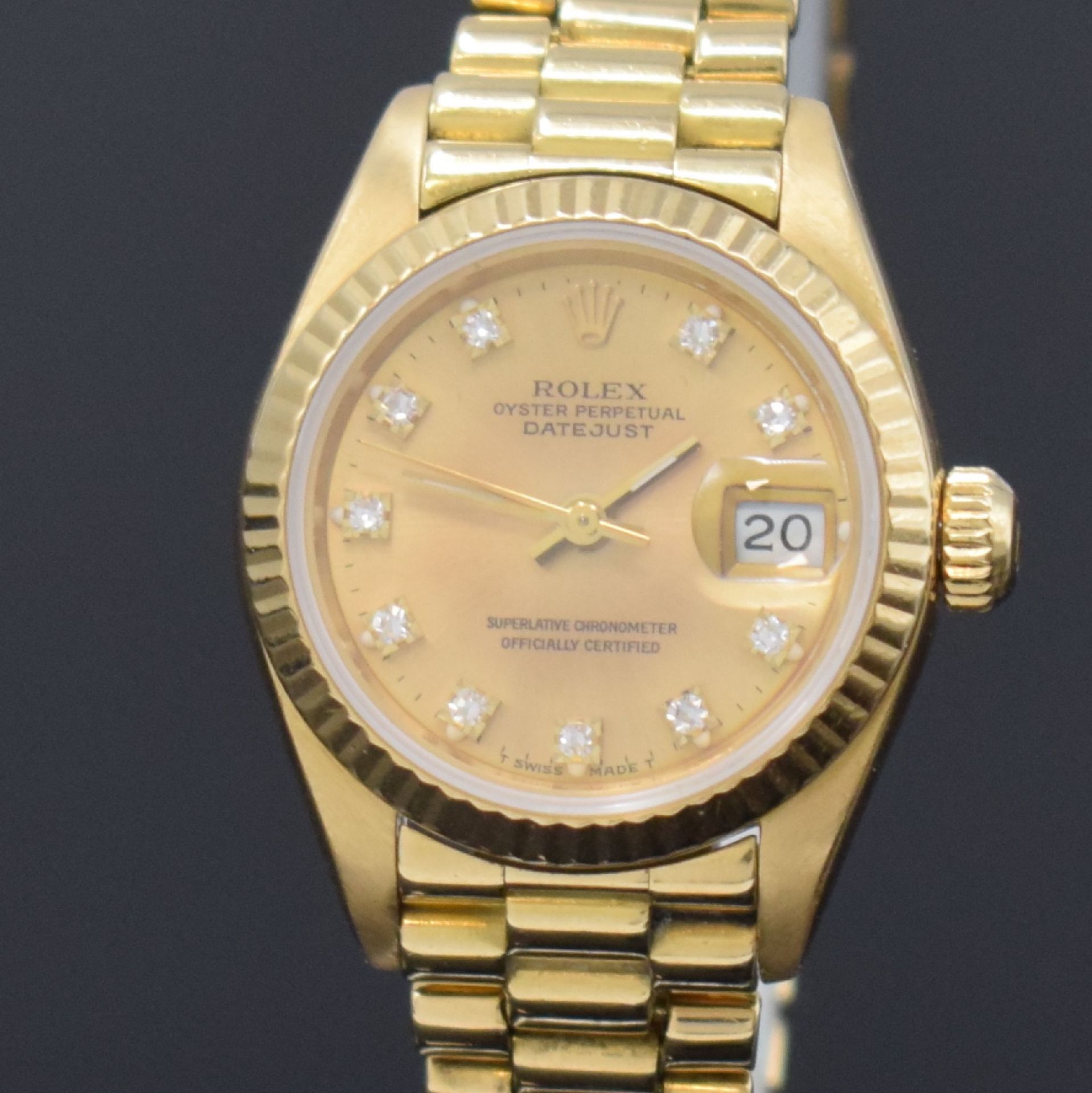 ROLEX Damenarmbanduhr Oyster Perpetual Datejust Referenz - Image 2 of 5