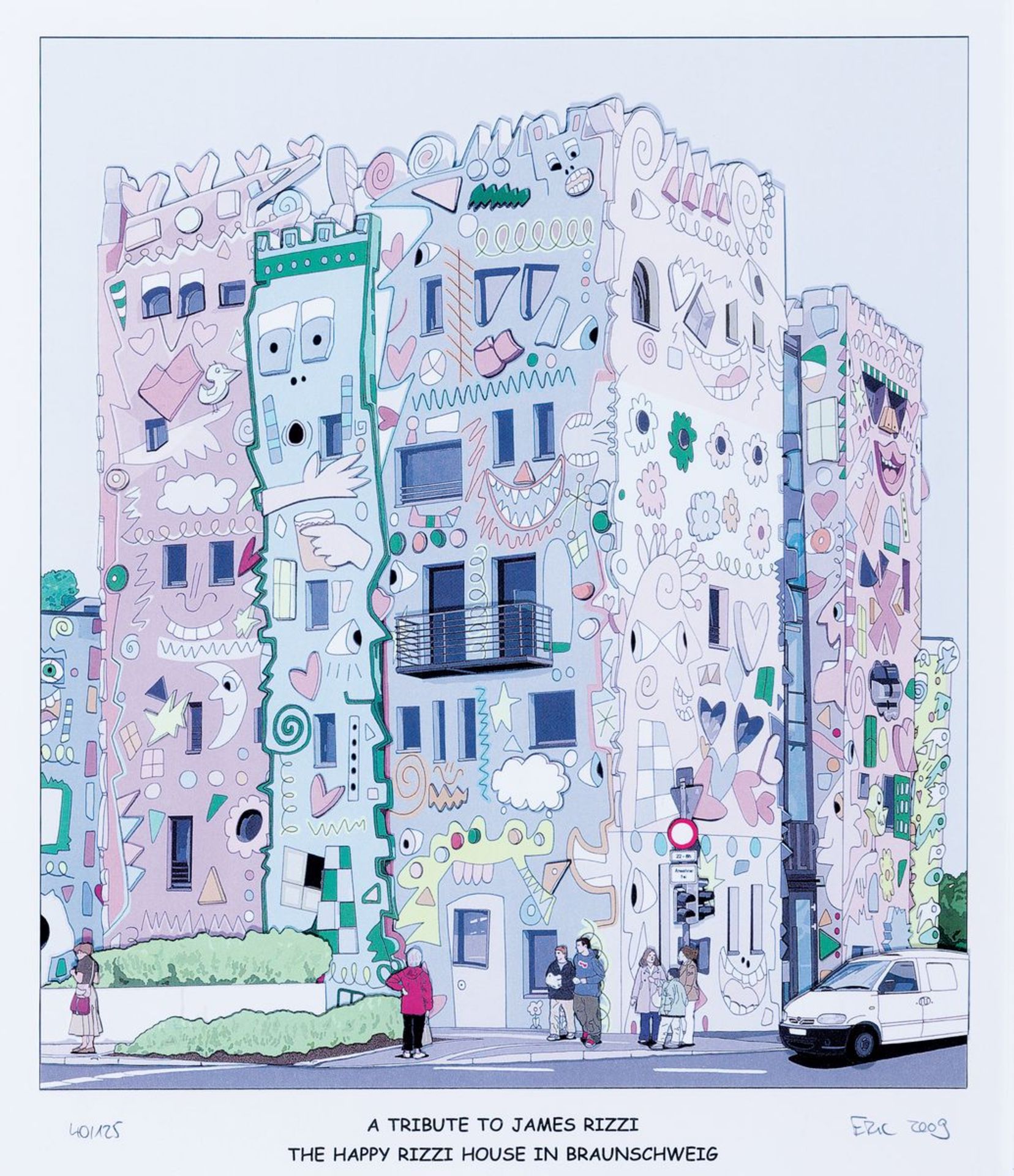 Eric Rob, 1954-2013, 'A tribute to James Rizzi',