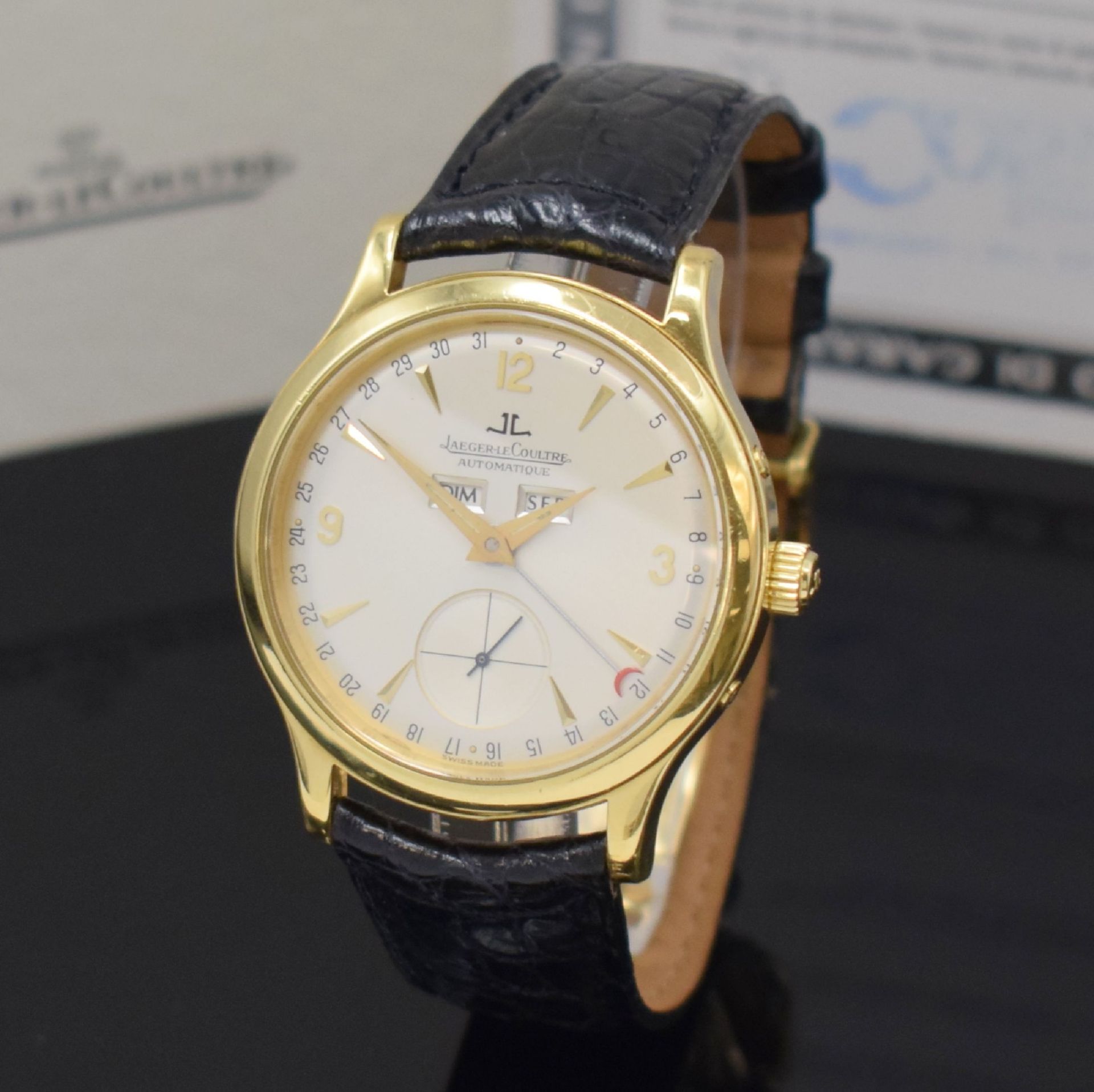 Jaeger-LeCoultre Herrenarmbanduhr Master Control in GG - Image 2 of 8