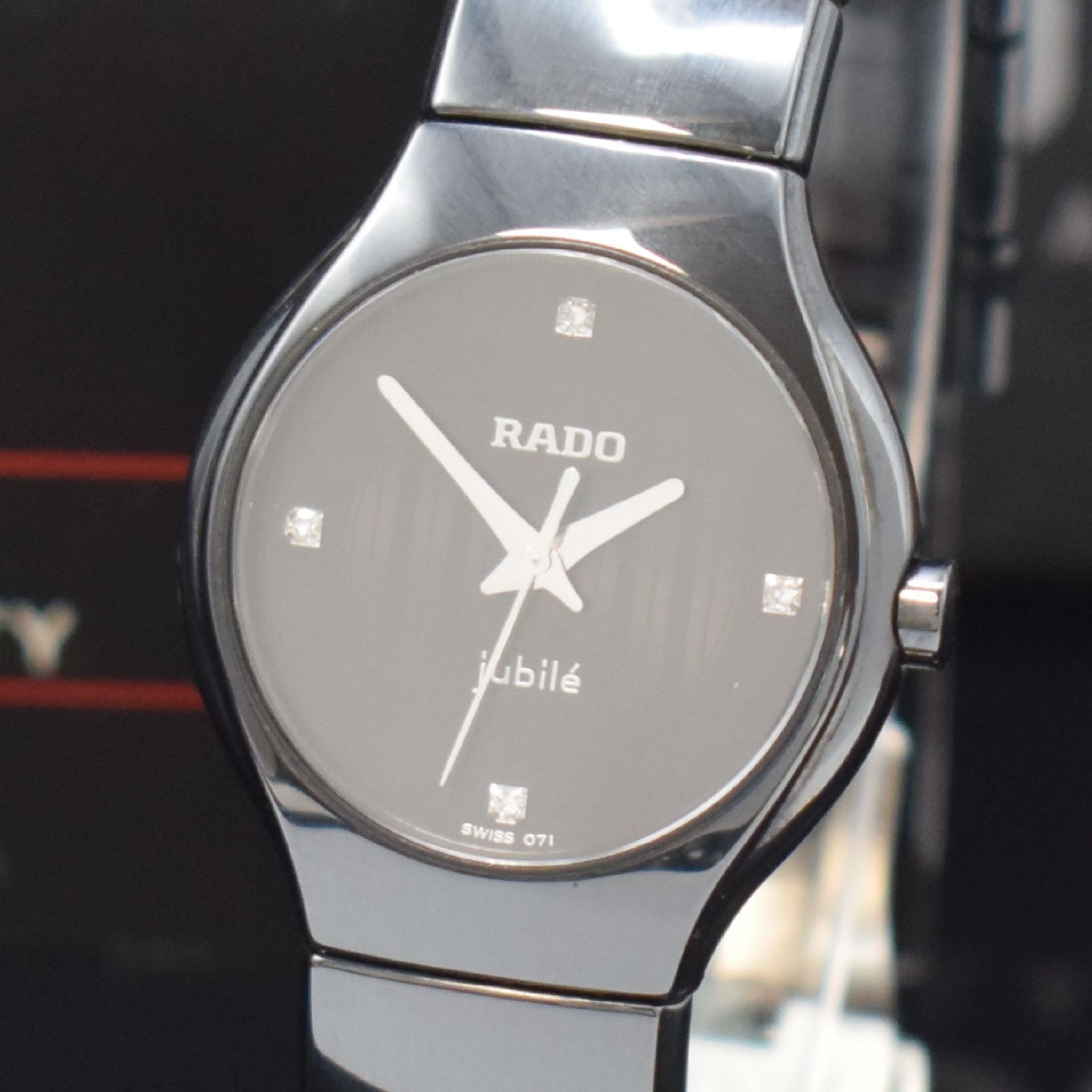 RADO Jubilee Armbanduhr in Keramik Referenz 318.0655.3, - Bild 2 aus 4