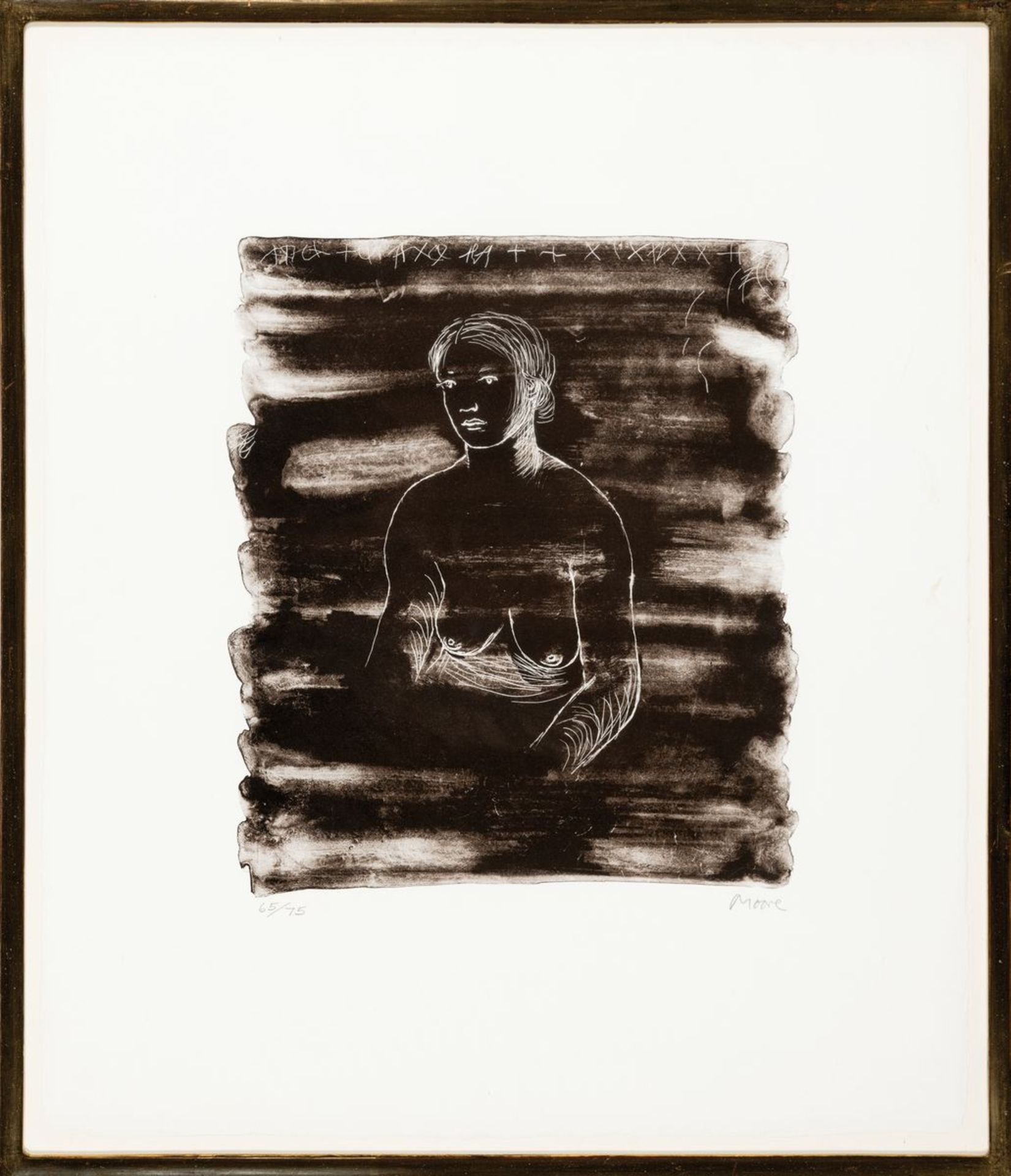 Henry Moore, 1898 - 1986, UK, Lithographie, 'seating - Image 2 of 2