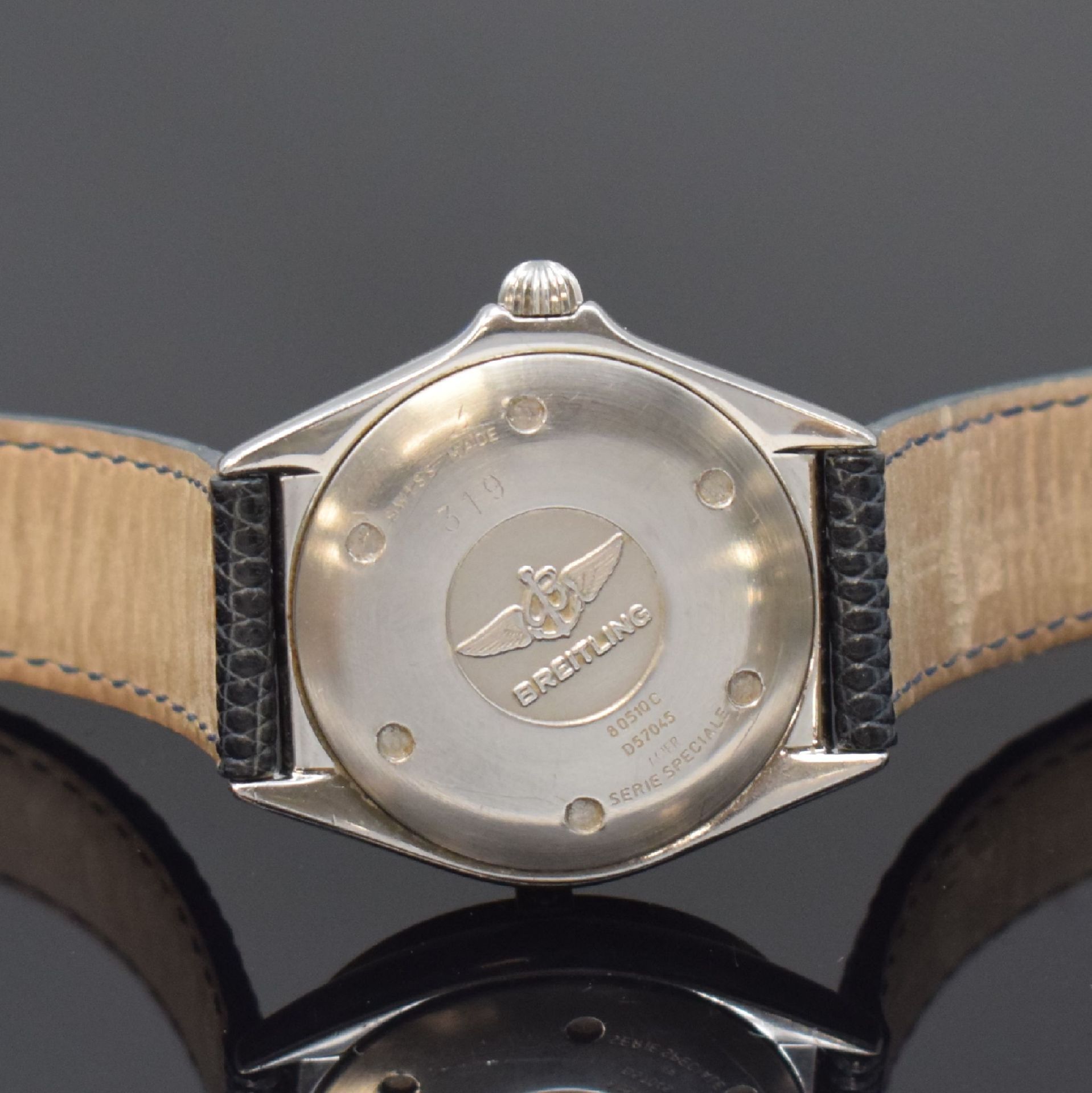 BREITLING Armbanduhr Referenz D57045, Schweiz 1990er - Bild 5 aus 5