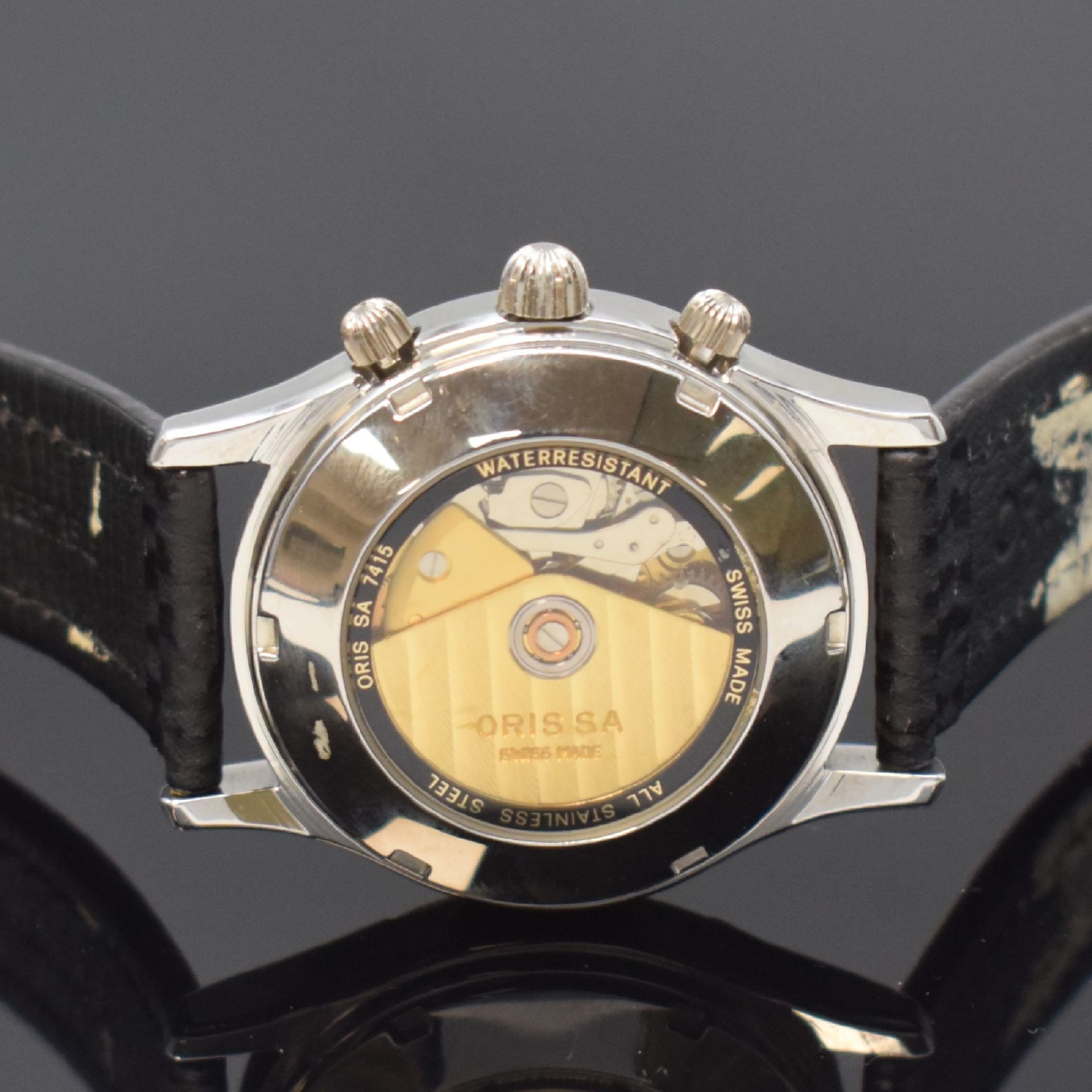 ORIS Armbandchronograph in Stahl Referenz 7415,, Schweiz - Bild 5 aus 6