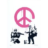 nach Banksy, CND Soldiers, Campaign for NuclDisarmament,