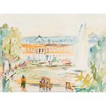 Herta Mora, 1904 Riga-1980 Stuttgart, 3 Aquarelle: Blick