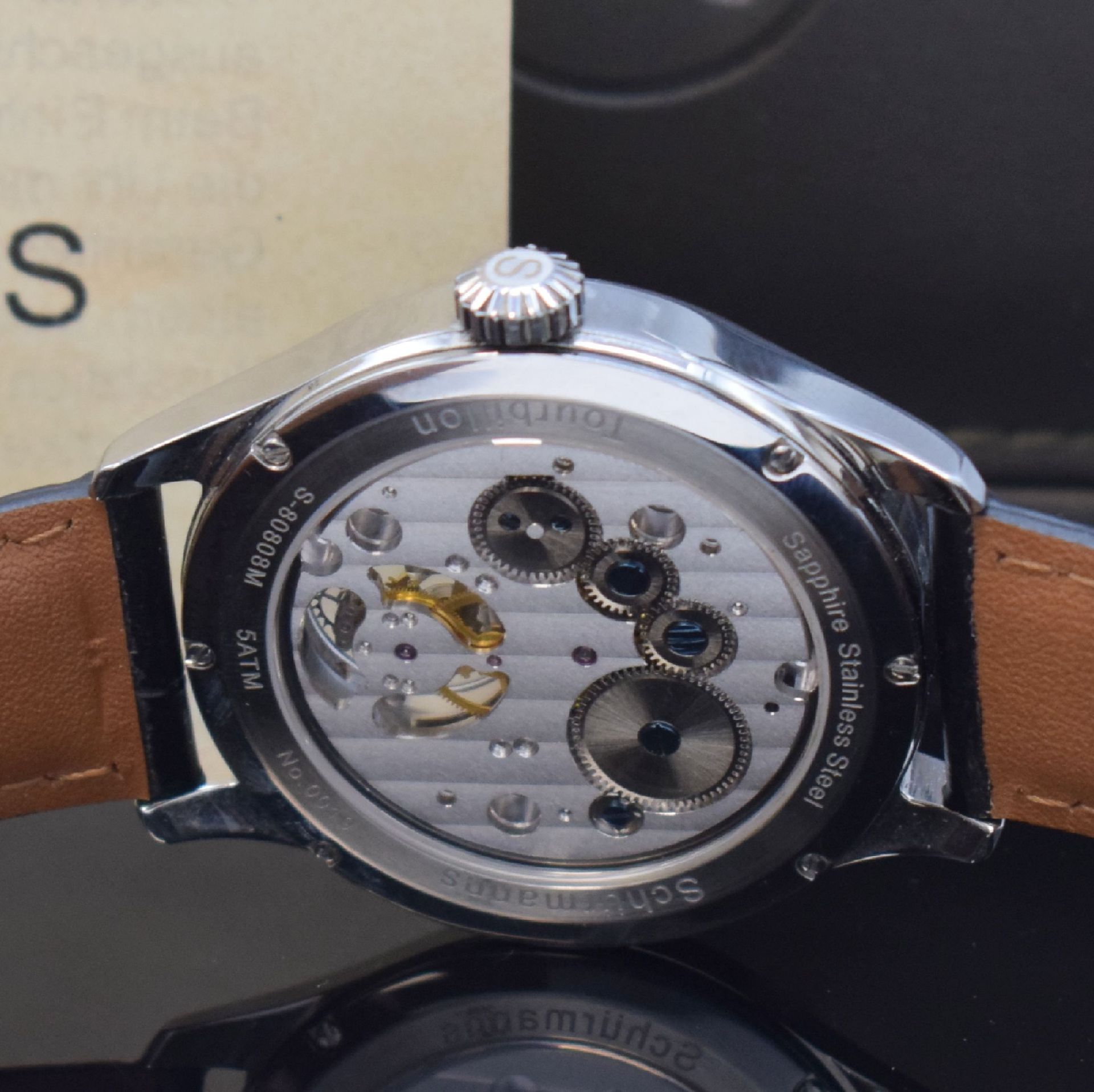 SCHÜRMANNS Baden Baden Tourbillon Herrenarmbanduhr in - Image 5 of 5