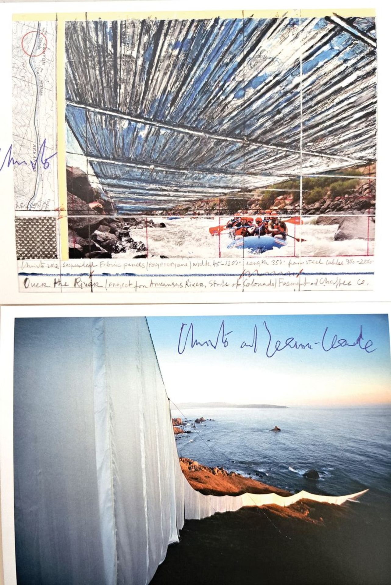 Christo, Konvolut aus 3 Offsets aus verschiedenen - Bild 4 aus 4