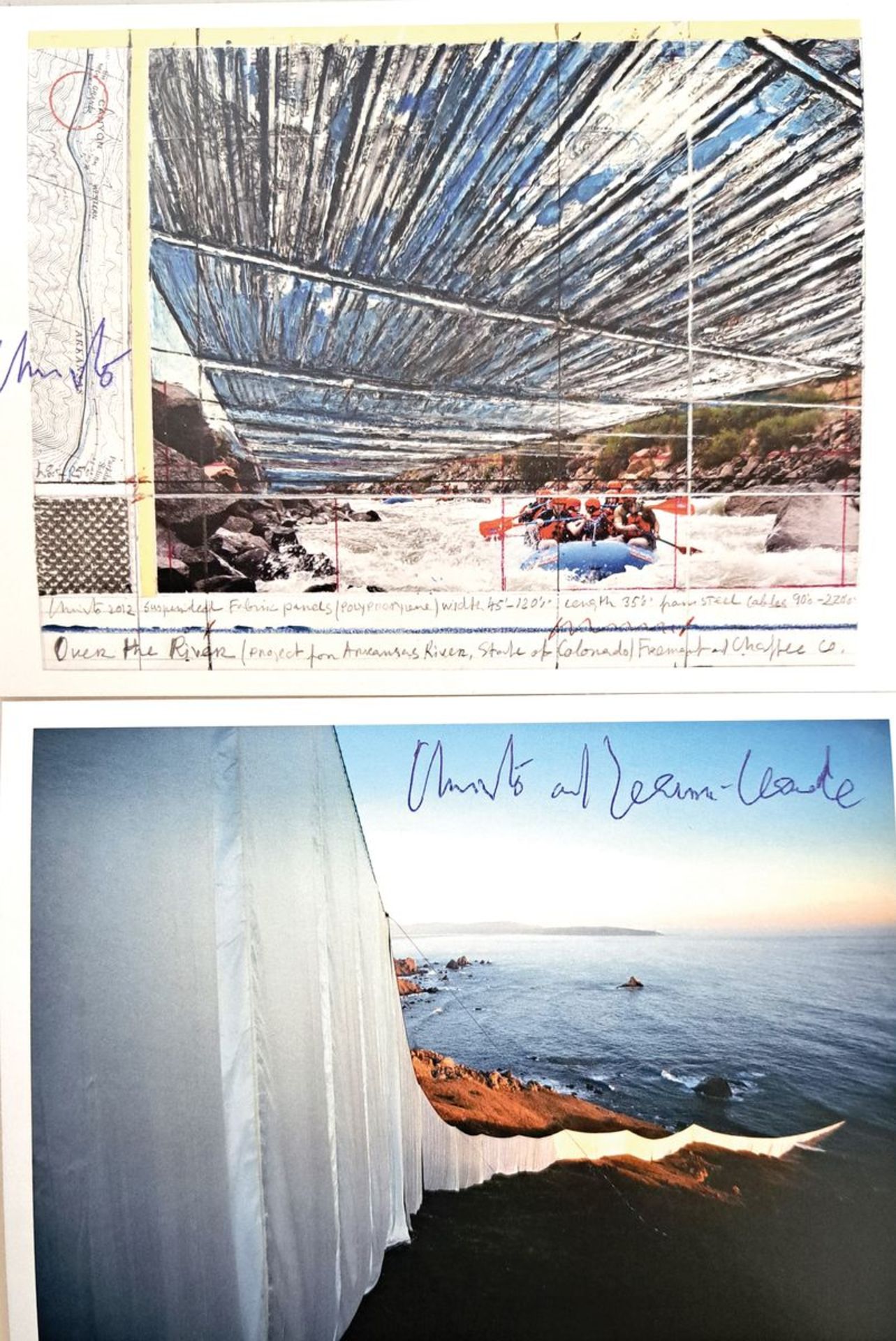 Christo, Konvolut aus 3 Offsets aus verschiedenen - Image 4 of 4