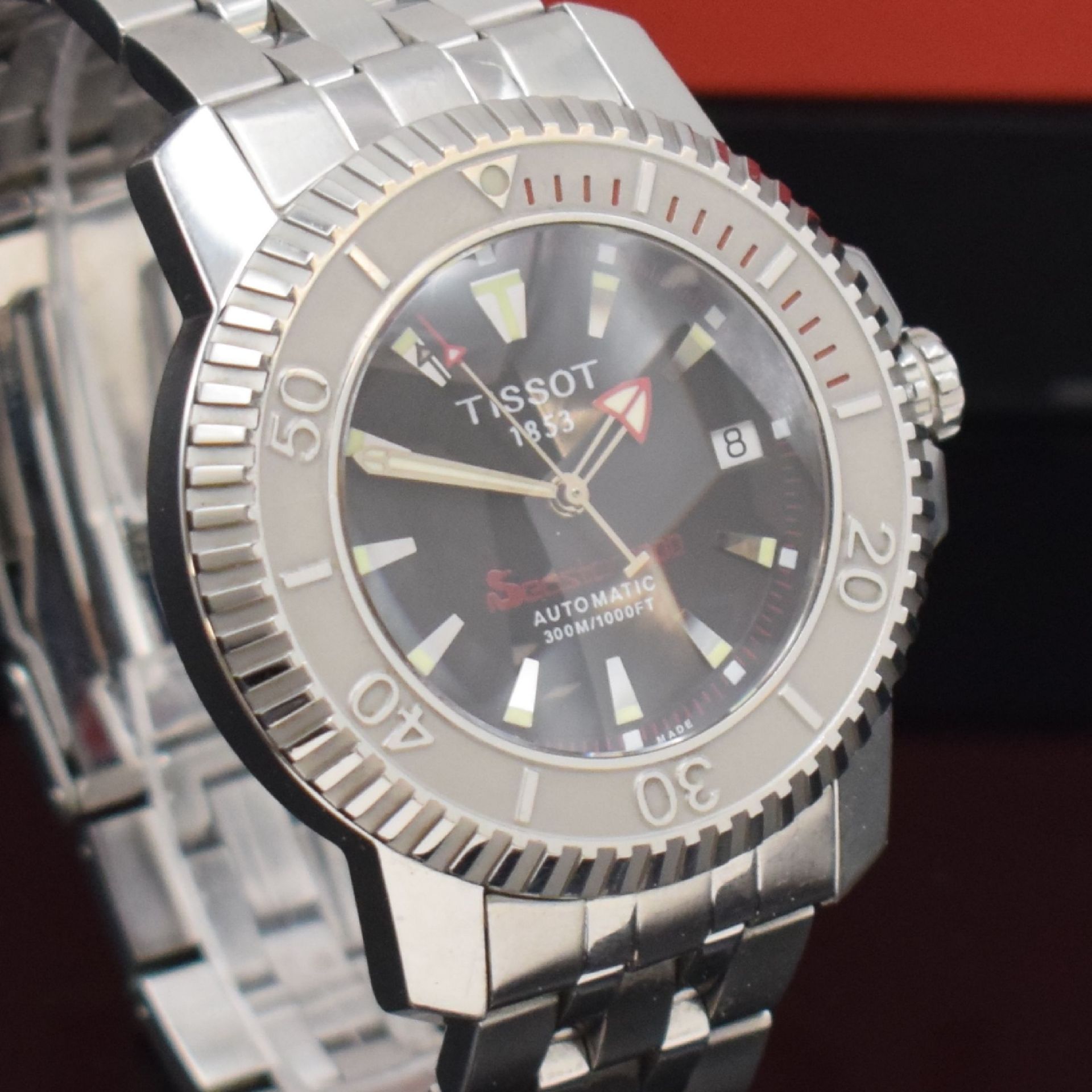 TISSOT Seastar 1000 Herrenarmbanduhr in Stahl Referenz - Bild 4 aus 5