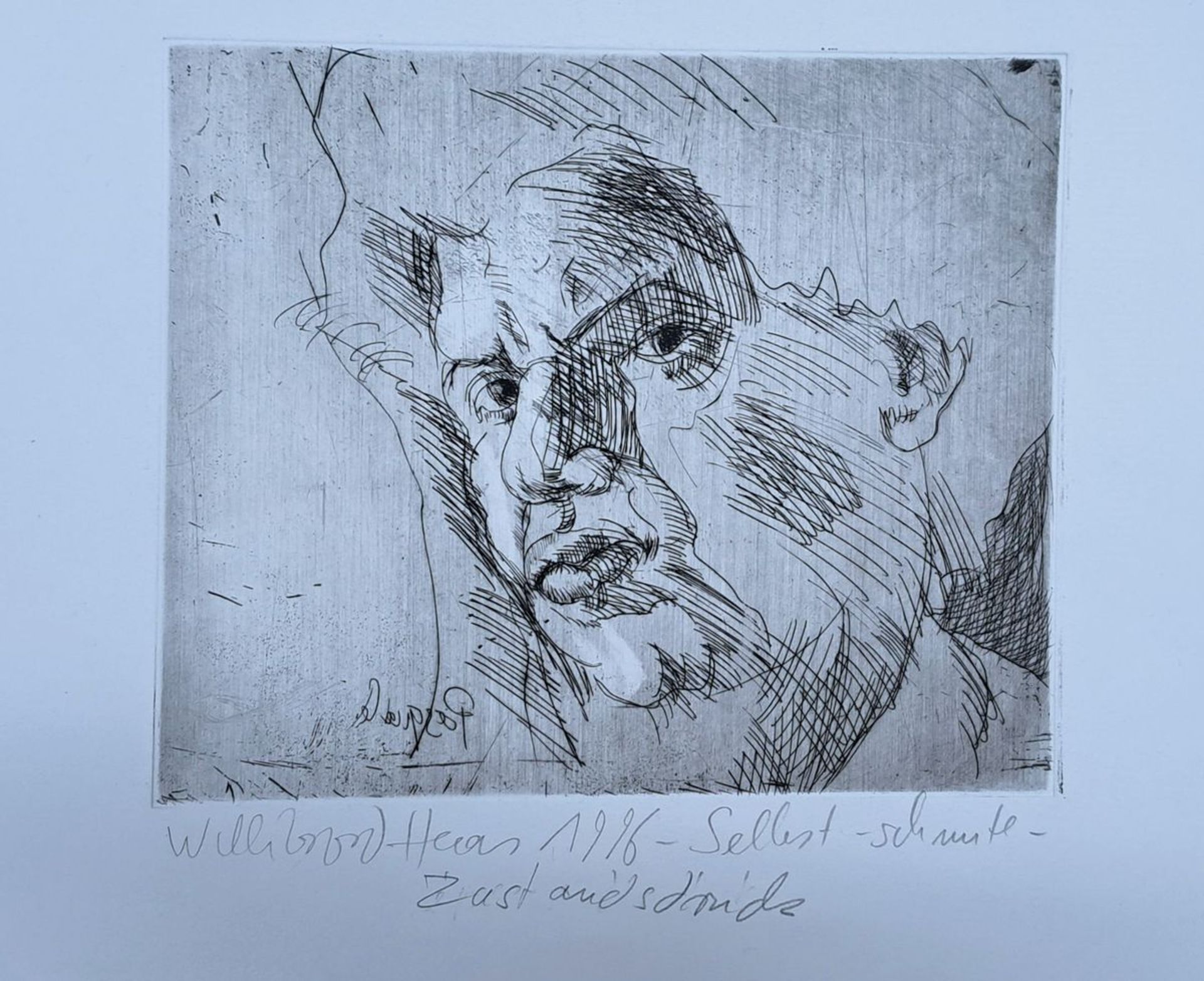 Willibrord Haas, geb. 1936 Schramberg, 10 Radierungen auf