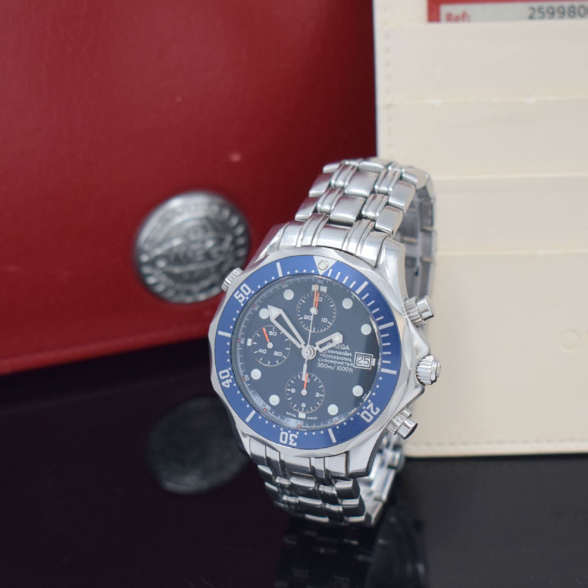 OMEGA Herrenarmbanduhr Chronometer Modell Seamaster