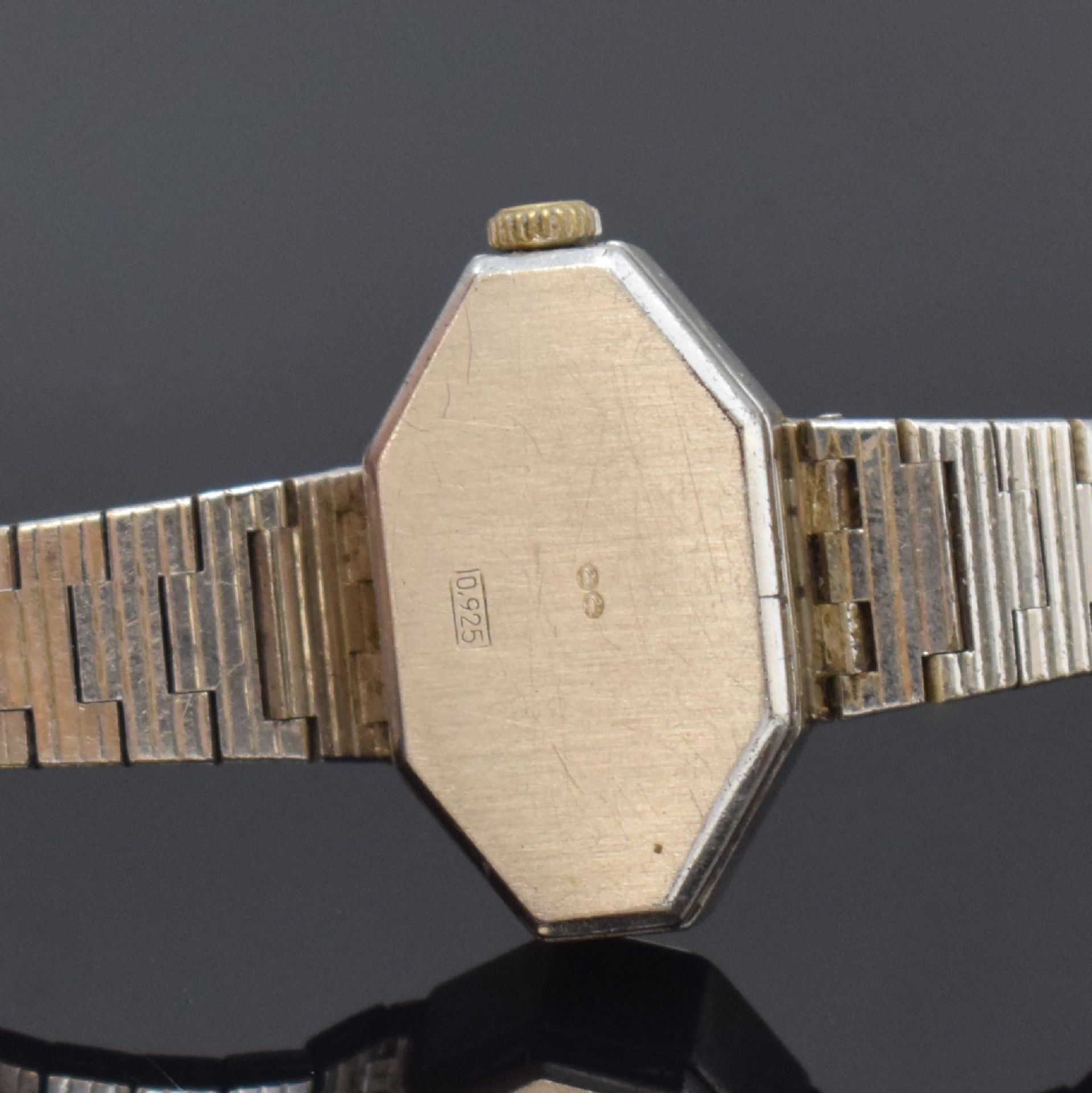 GLYCINE und DUCADO 2 Damenarmbanduhren in 925er Silber und - Image 5 of 6