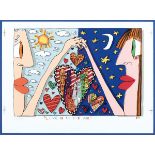 James Rizzi, 1950-2011, 'Love is in the Air',