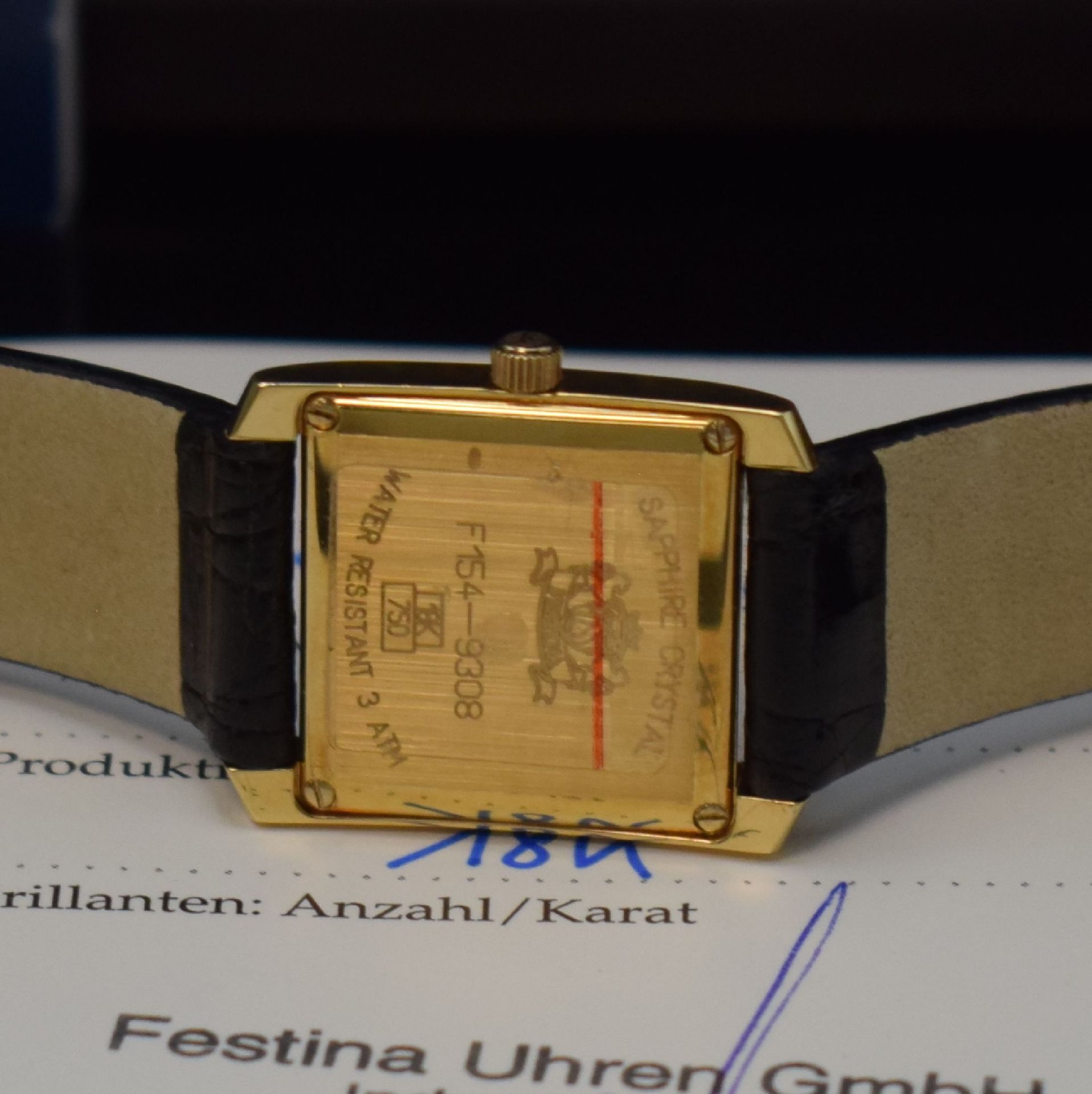 FESTINA Damenarmbanduhr in GG 750/000, Schweiz um 2015, - Image 6 of 7