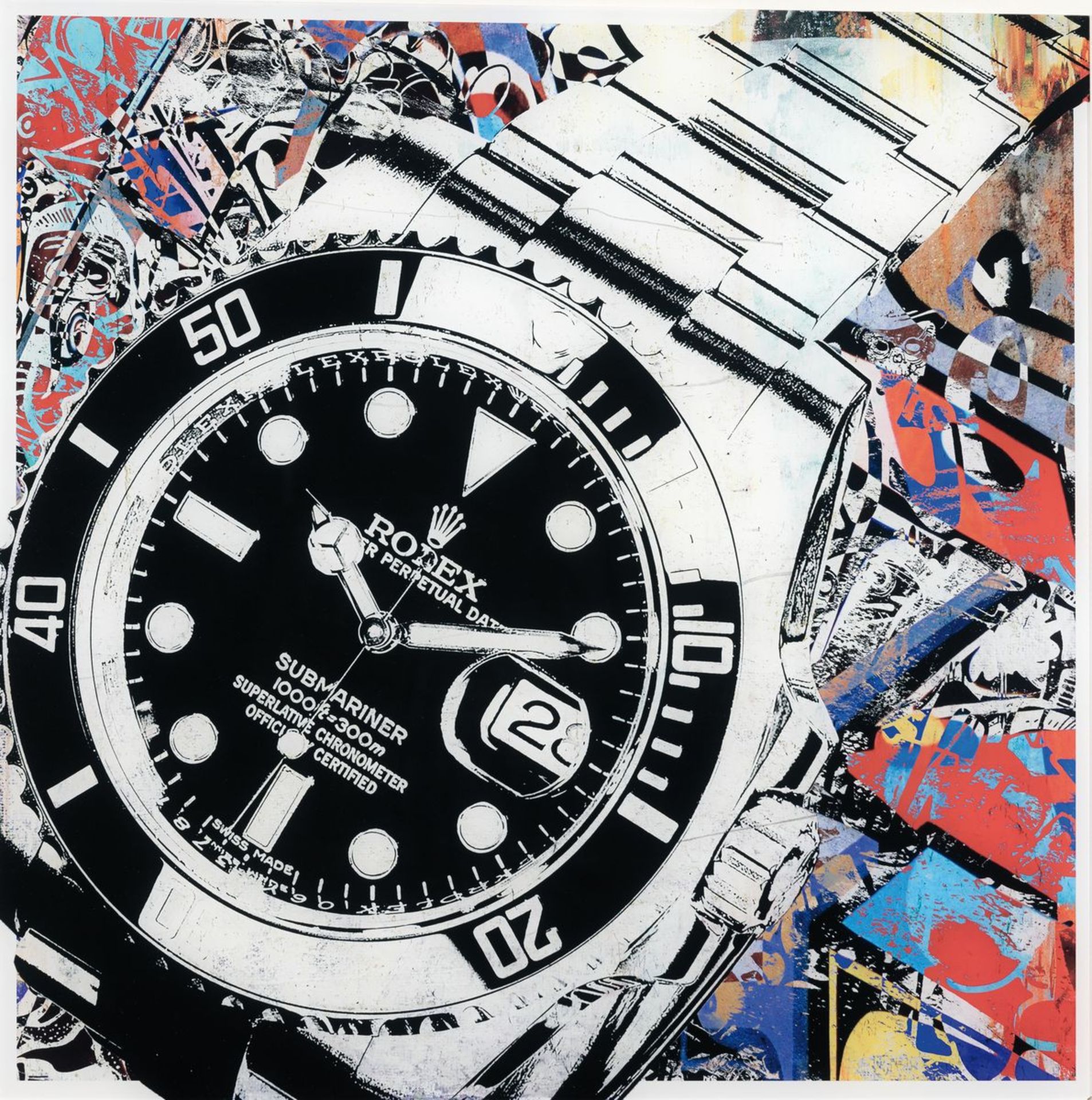 Fred Tiger, geb. 1976, 'Rolex Submariner', - Bild 2 aus 2