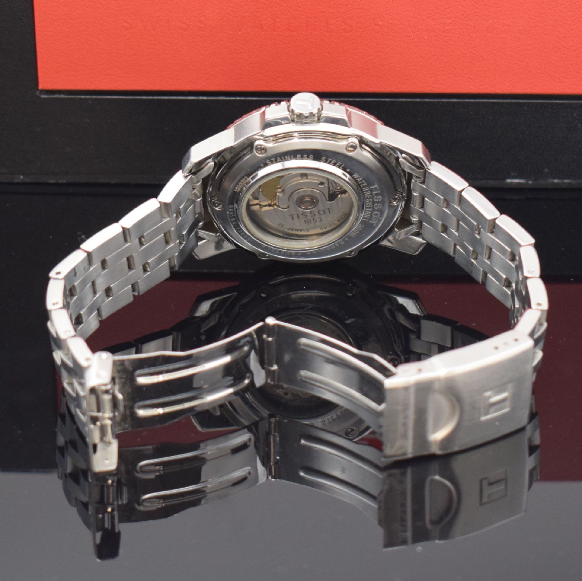 TISSOT Seastar 1000 Herrenarmbanduhr in Stahl Referenz - Bild 5 aus 5