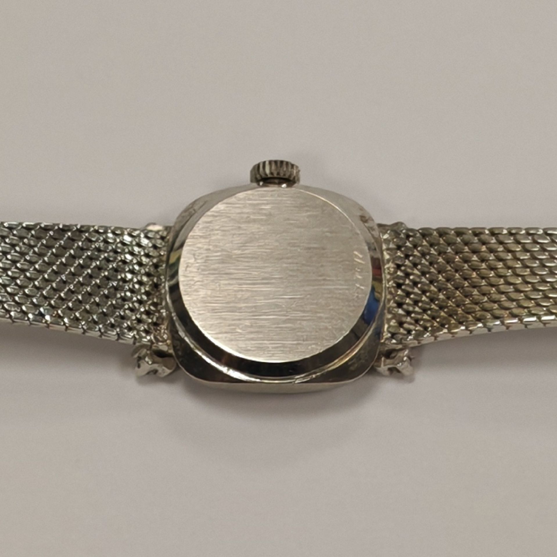 TISSOT Damenarmbanduhr in WG 585/000, Handaufzug, Schweiz - Bild 7 aus 7