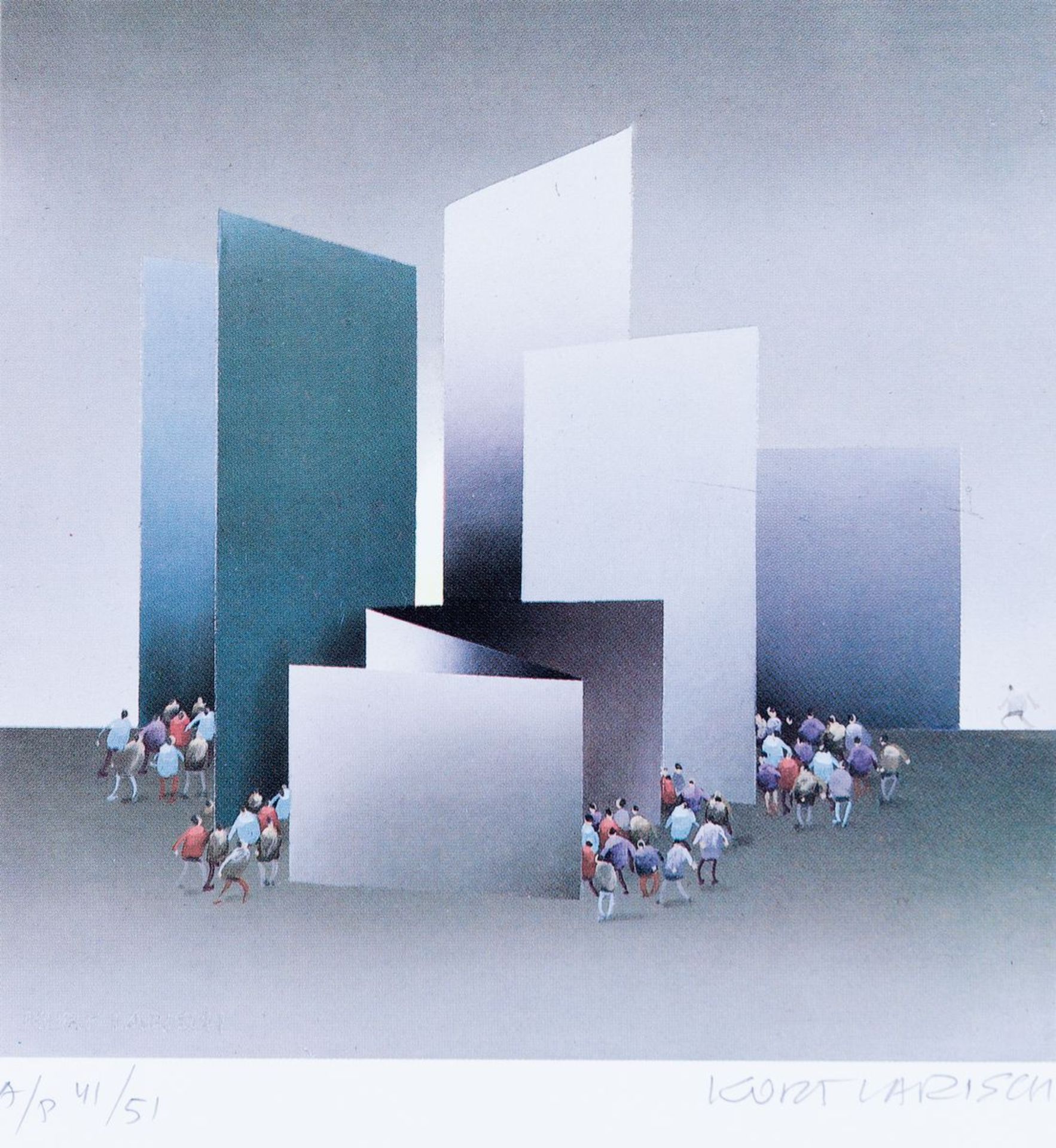 Kurt Larisch, 1913-2009, Grafik, handsign., num., ca.
