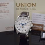 UNION GLASHÜTTE/SA Belisar Herrenarmbanduhr in Stahl