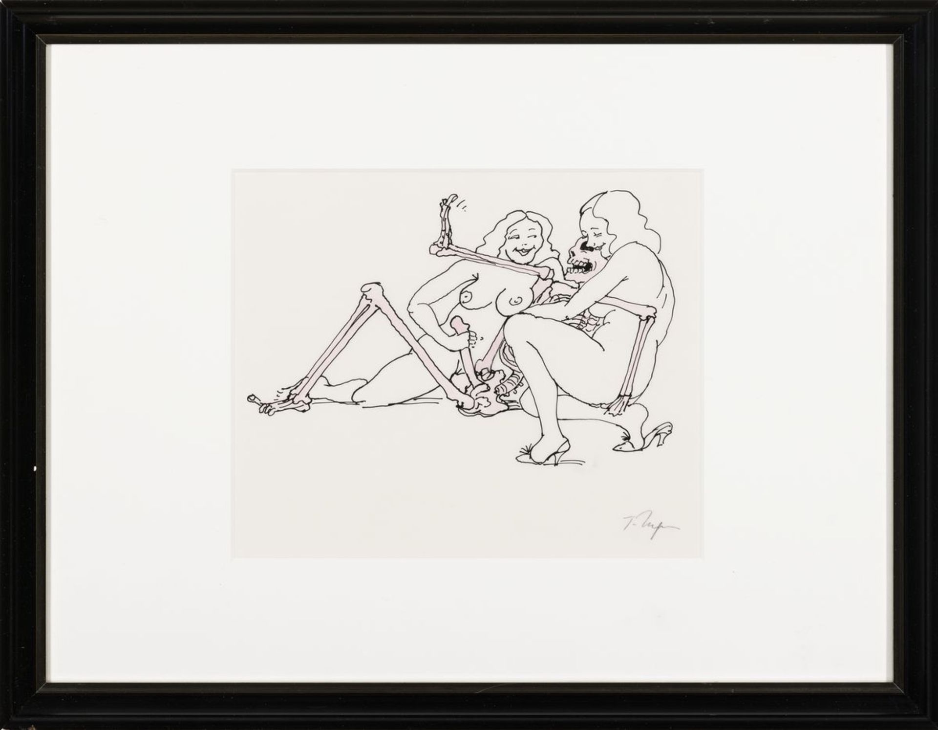 Tomi Ungerer, 1931-2019, Tuschfederzeichnung auf - Image 2 of 2