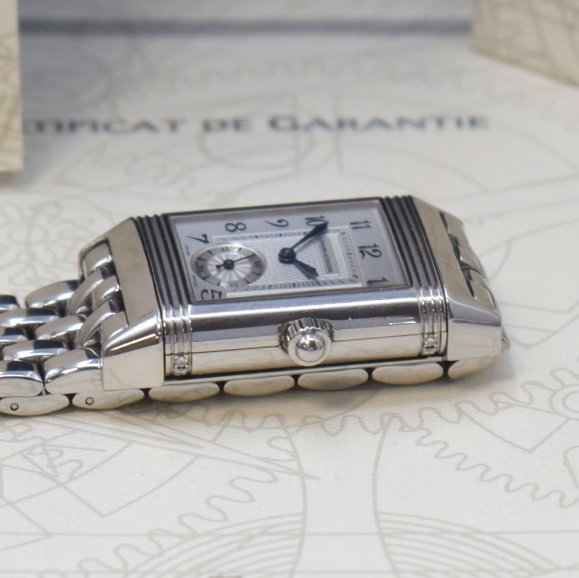 Jaeger-LeCoultre Damenarmbanduhr Reverso Duetto Referenz - Bild 5 aus 7