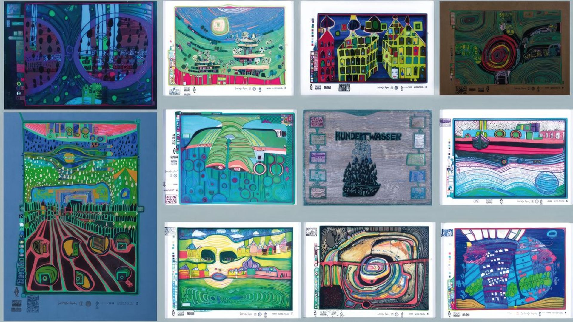 Friedensreich Hundertwasser, 1928-2000, Look at it on a