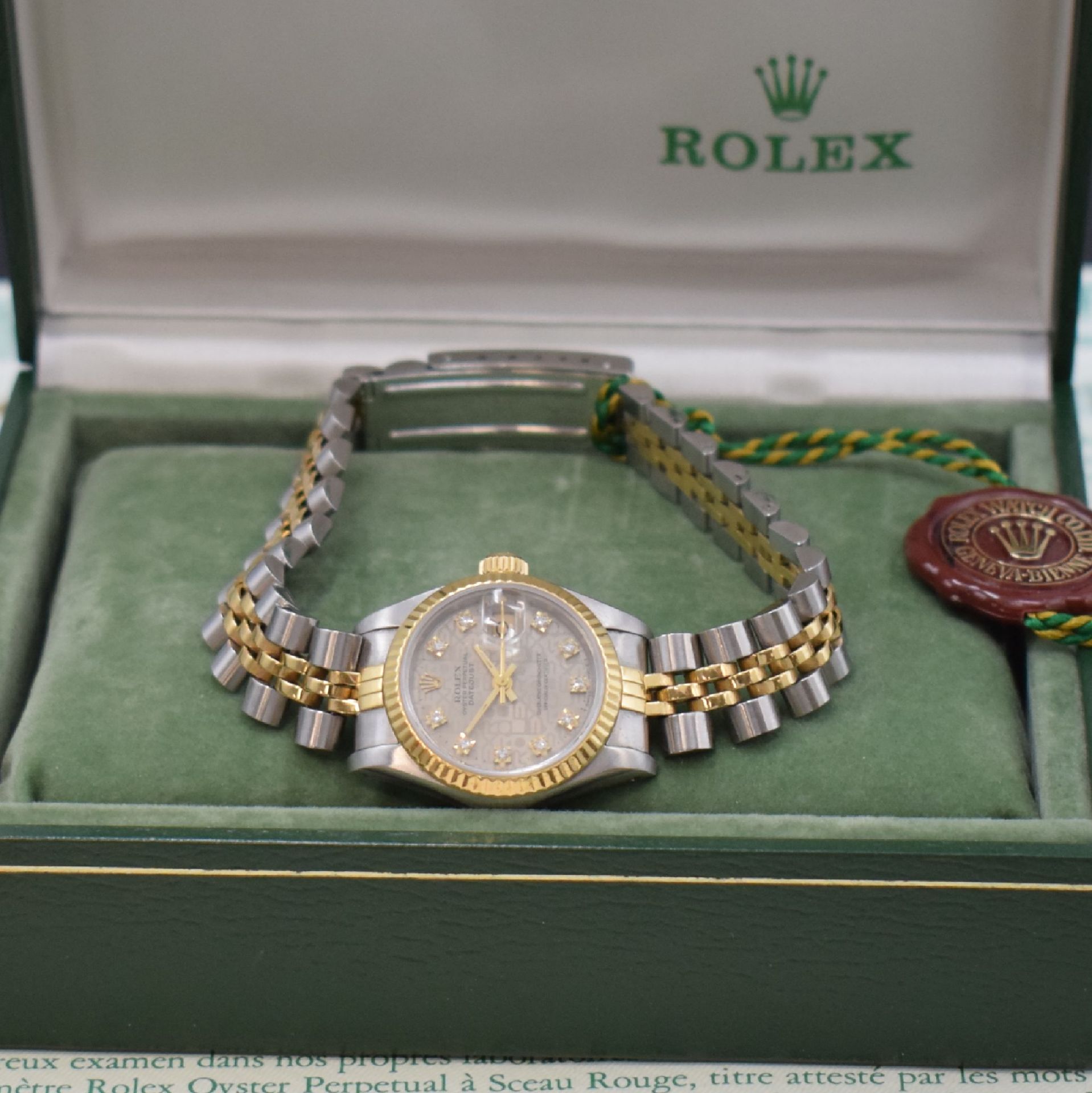 ROLEX Damenarmbanduhr Oyster Perpetual Datejust Referenz - Bild 6 aus 6