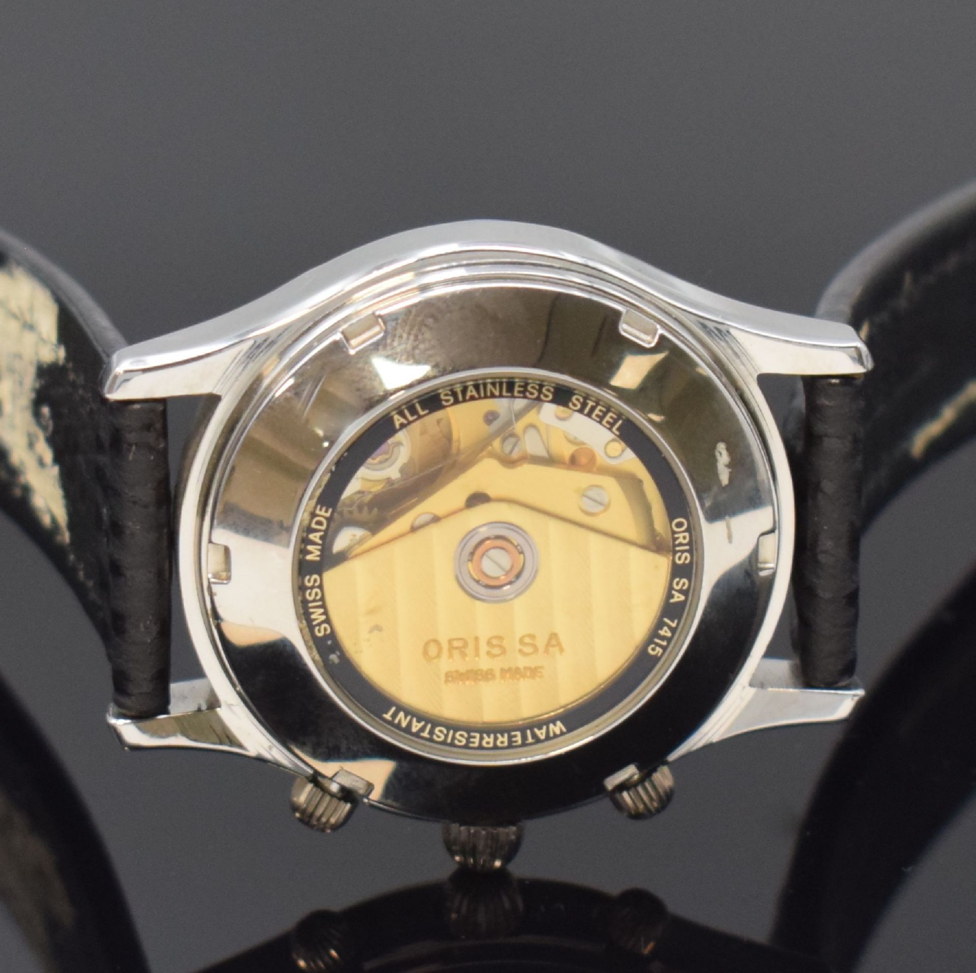 ORIS Armbandchronograph in Stahl Referenz 7415,, Schweiz - Bild 6 aus 6