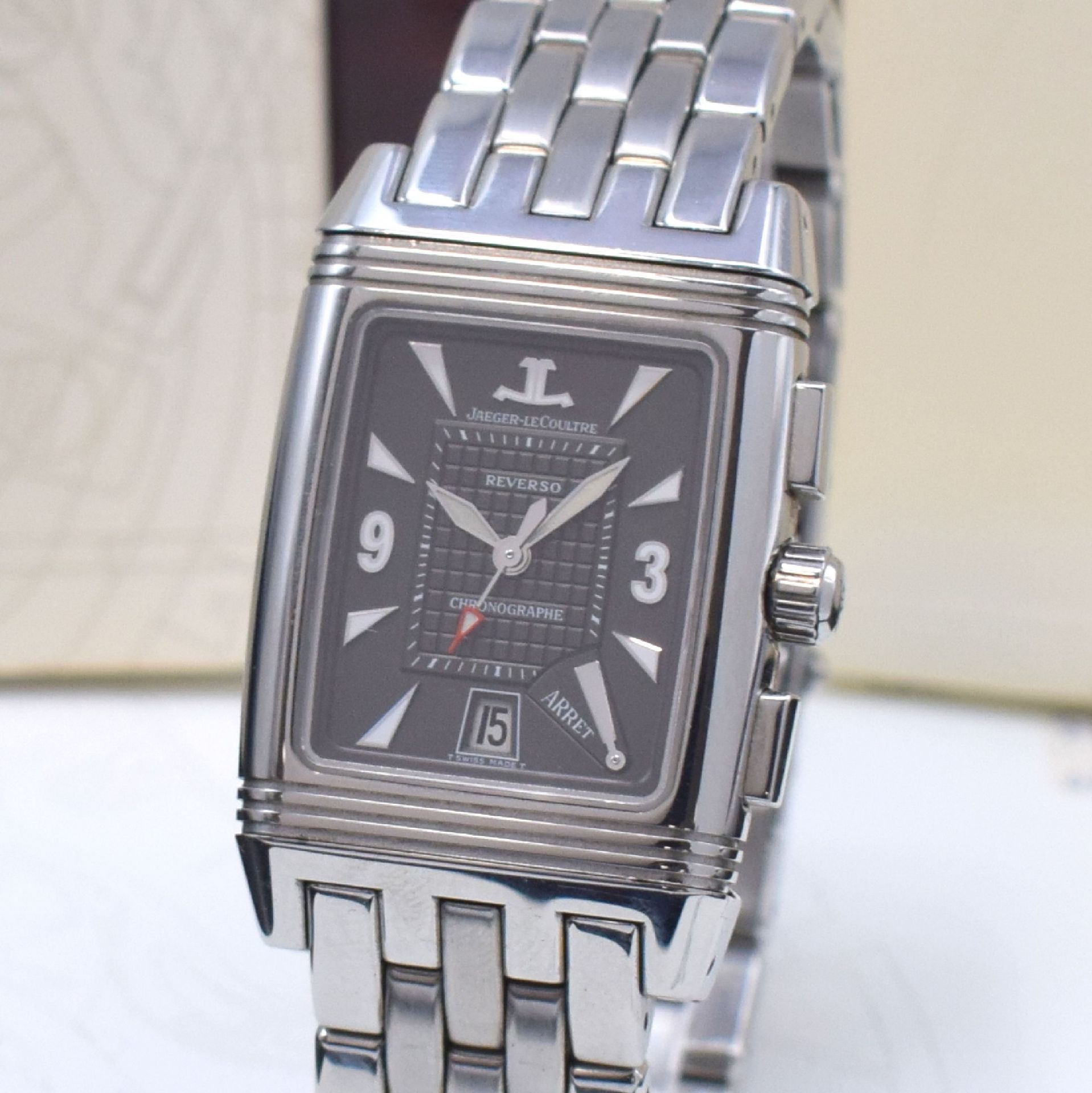 Jaeger-LeCoultre Herrenarmbanduhr Modell Reverso Gran - Image 2 of 7