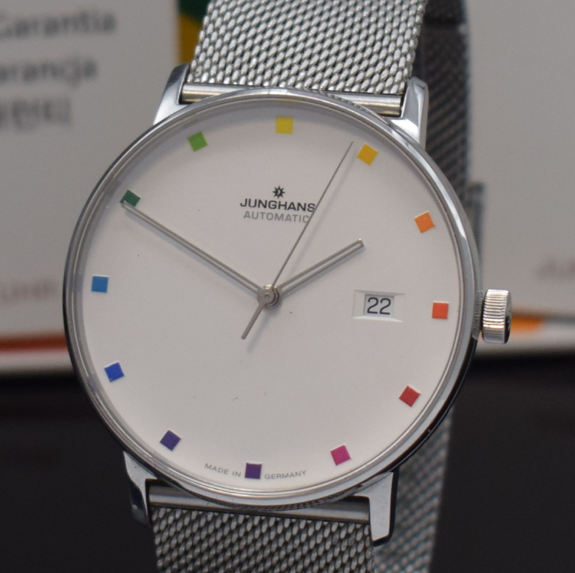 JUNGHANS Form A 100 Jahre Bauhaus auf 1000 Stück - Image 2 of 6