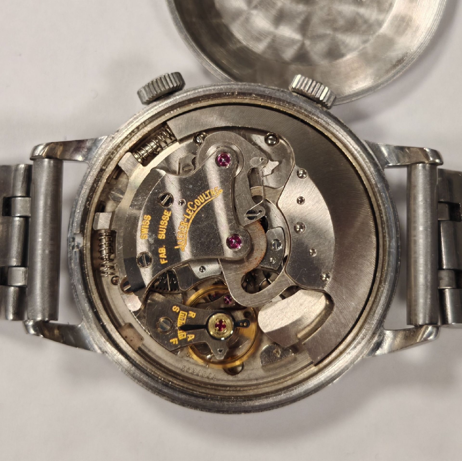 Jaeger-LeCoultre Herrenarmbanduhr Memovox mit Wecker in - Image 4 of 4