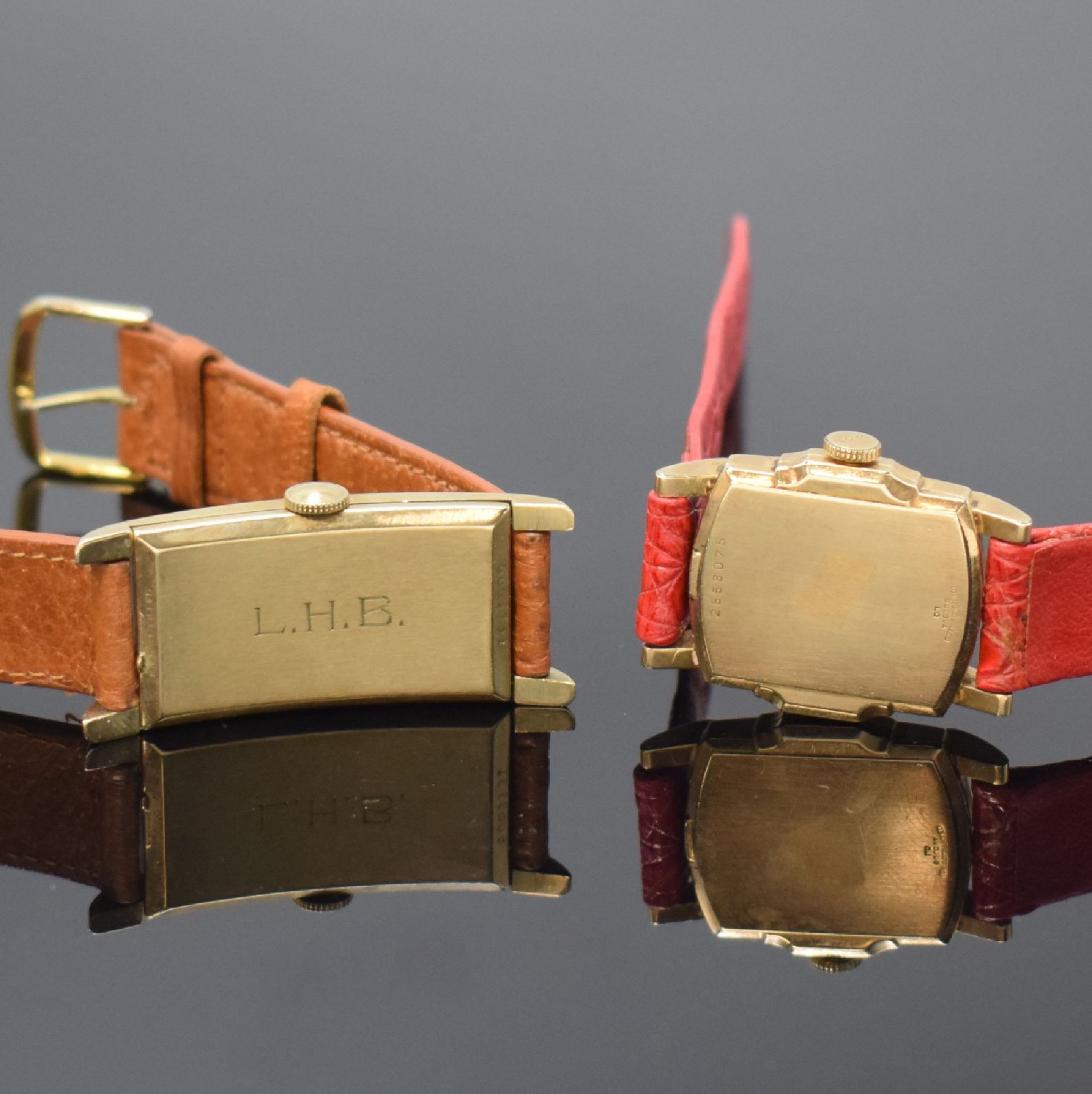 BULOVA Drivers und 3 weitere vergoldete Armbanduhren,  USA - Bild 7 aus 9
