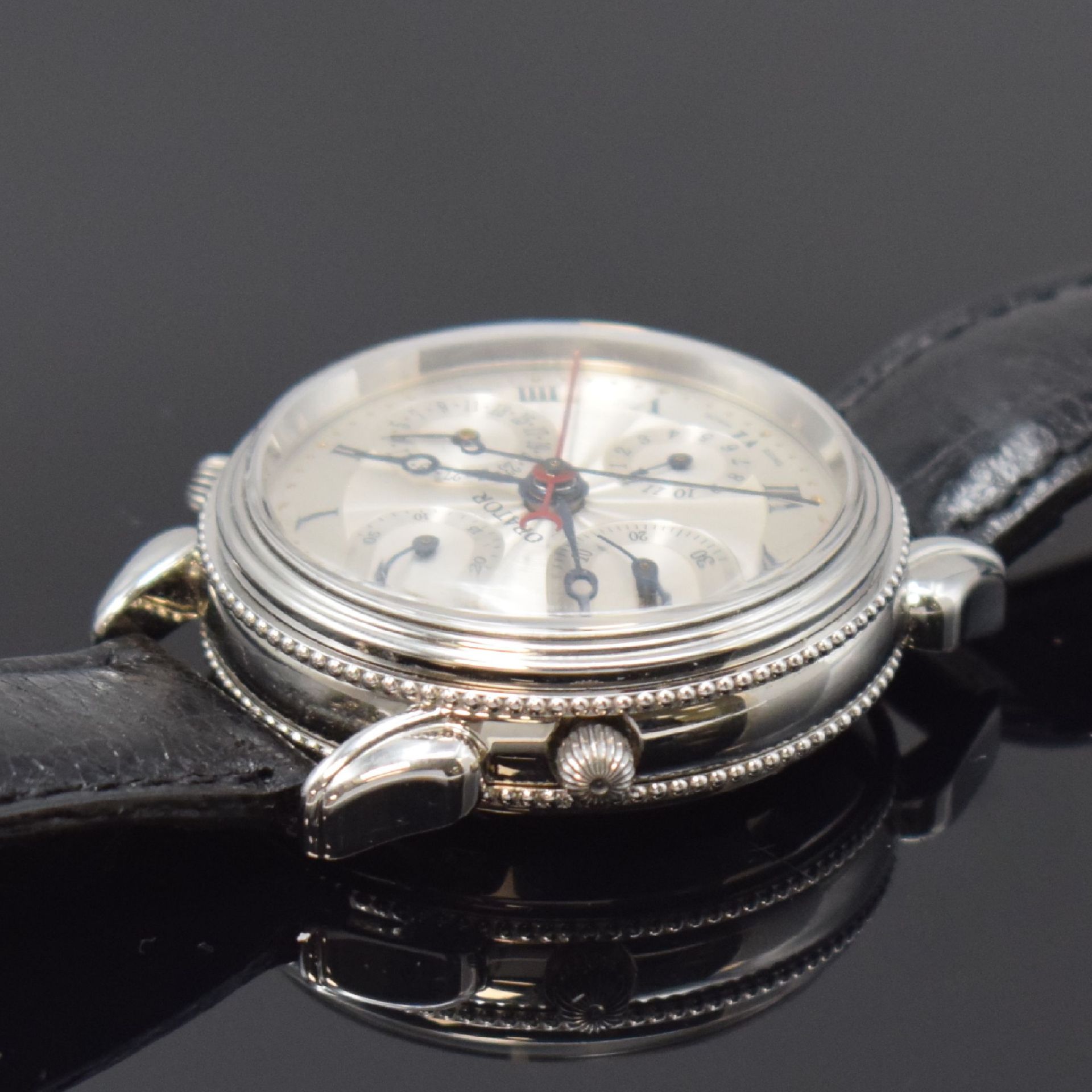 ORATOR Schleppzeigerchronograph Referenz 78200, - Image 4 of 6