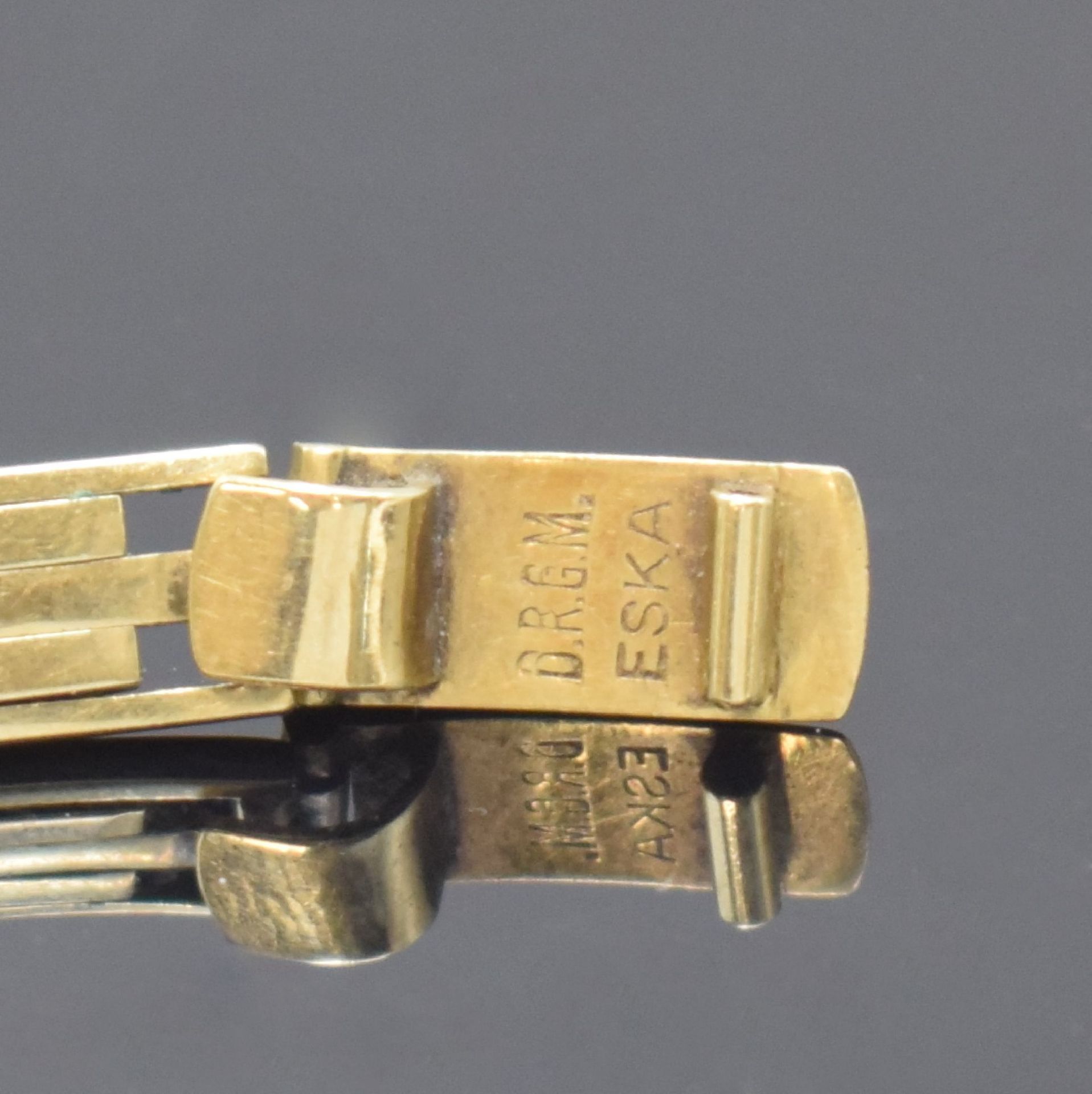 IWC frühe Damenarmbanduhr am späteren Goldband in GG - Bild 3 aus 6