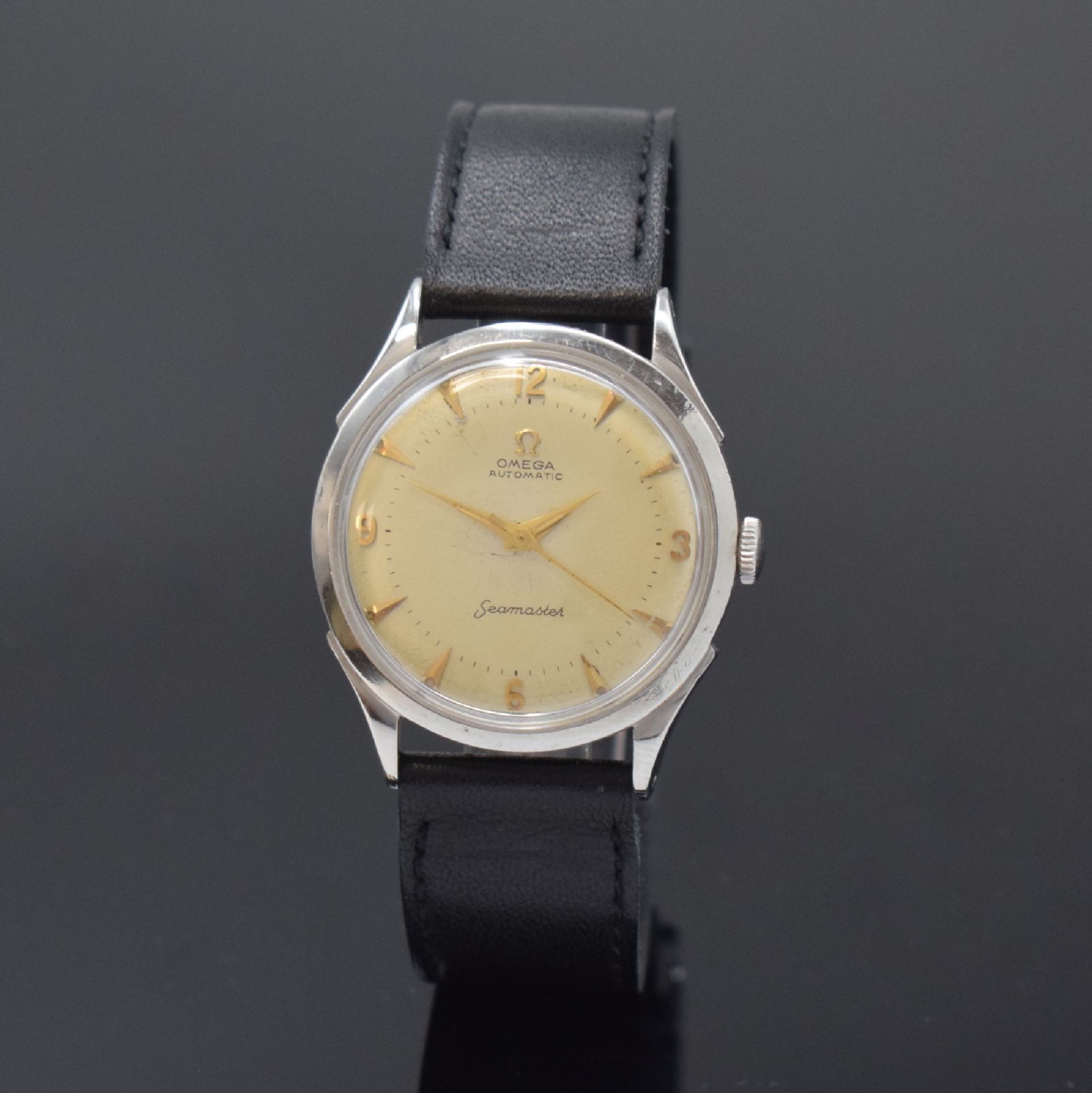 OMEGA Seamaster Herrenarmbanduhr in Stahl Referenz 2438-3,