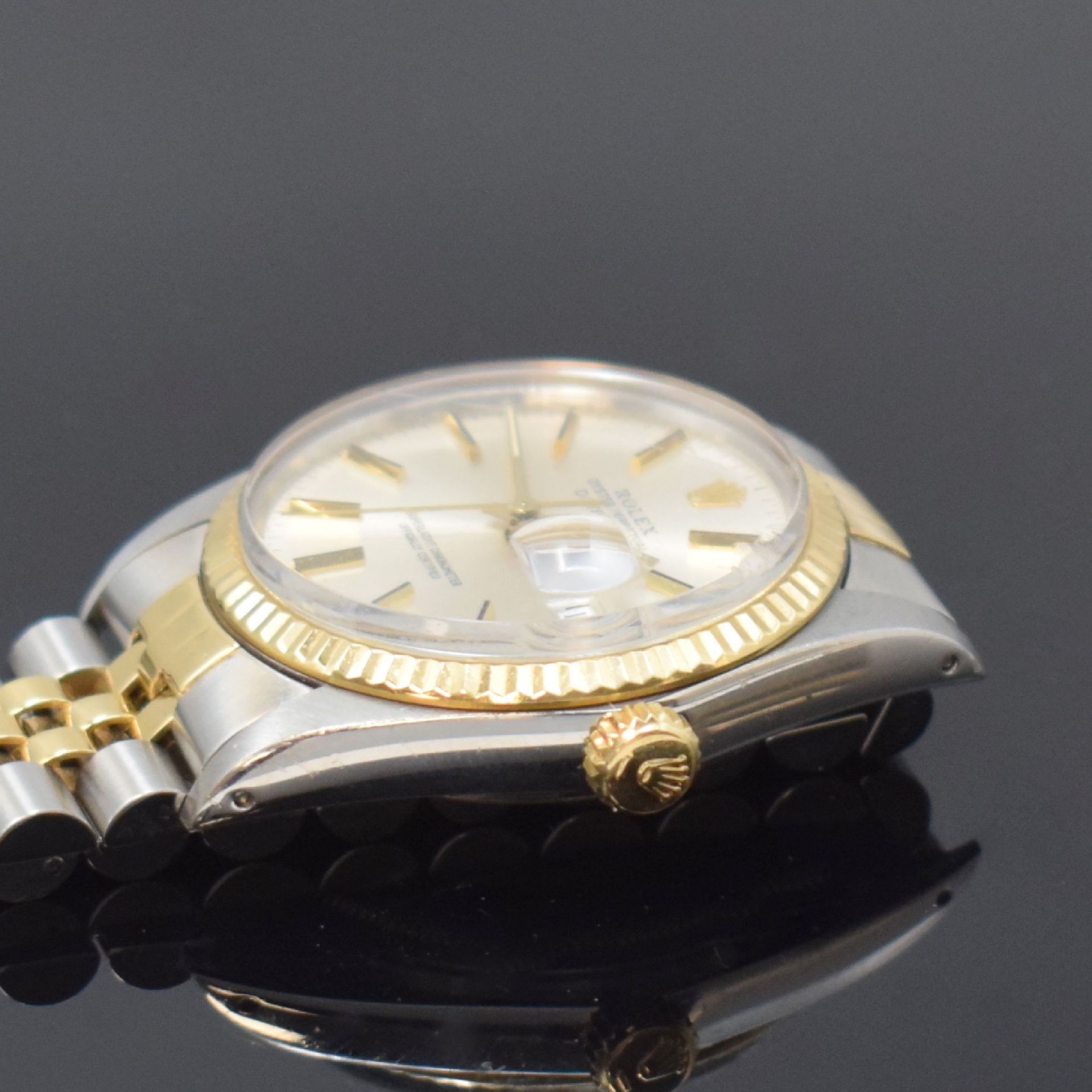 ROLEX Datejust in Stahl/Gold mit original Box und Papier - Bild 8 aus 8