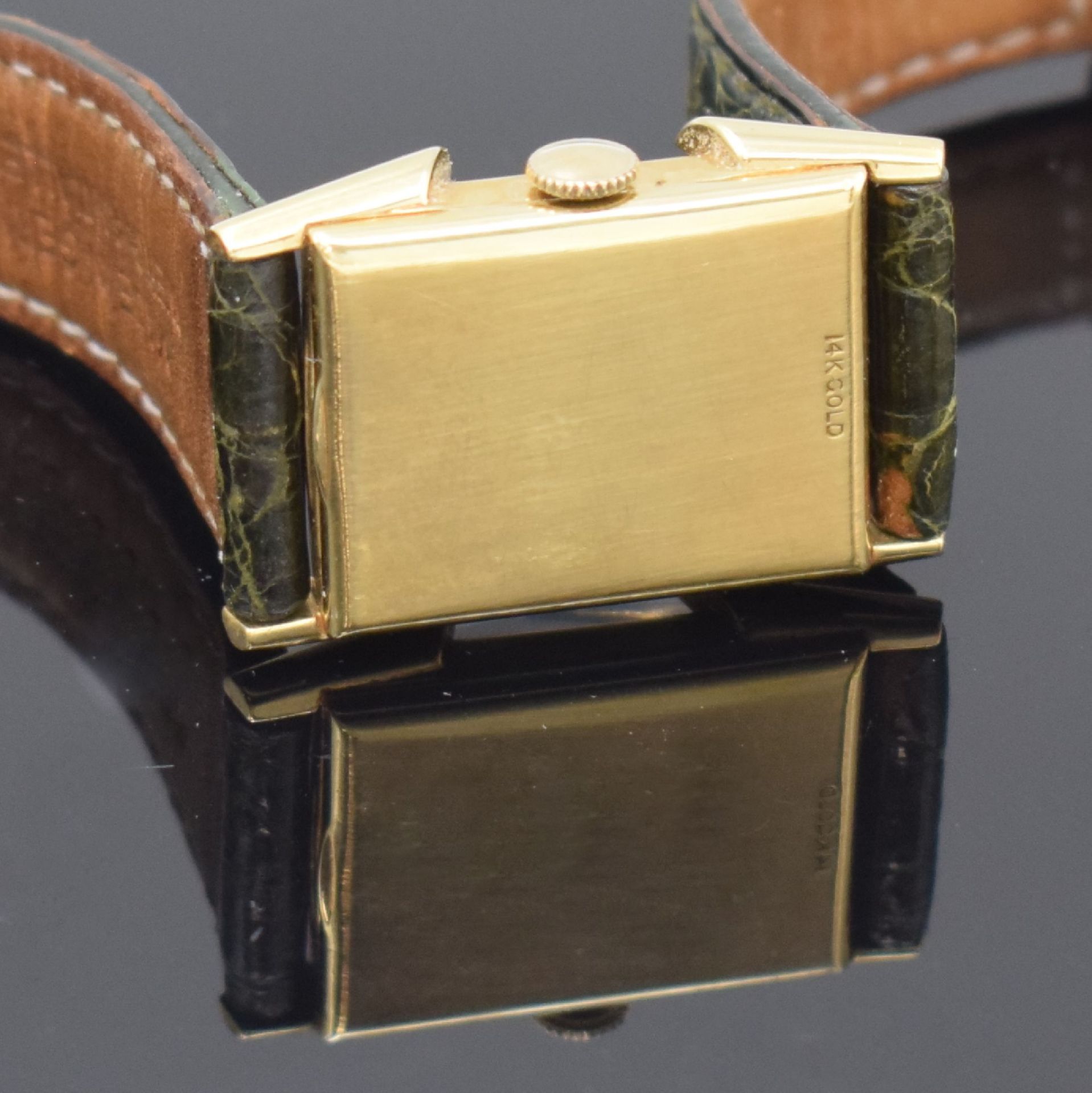 LeCoultre Armbanduhr in GG 585/000, Schweiz/USA Ende - Image 5 of 8