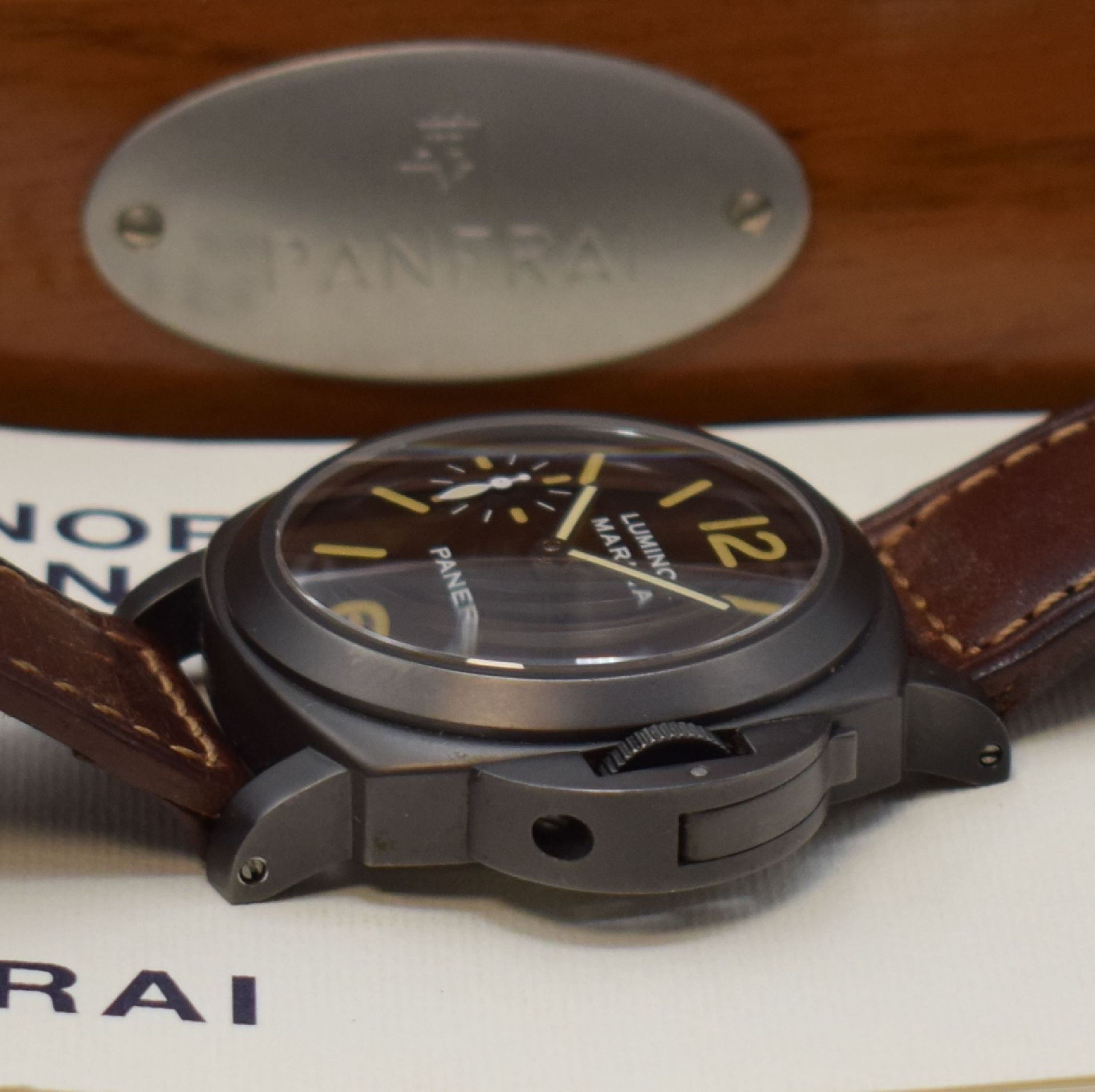 PANERAI extrem seltene, limitierte Herrenarmbanduhr - Image 4 of 6