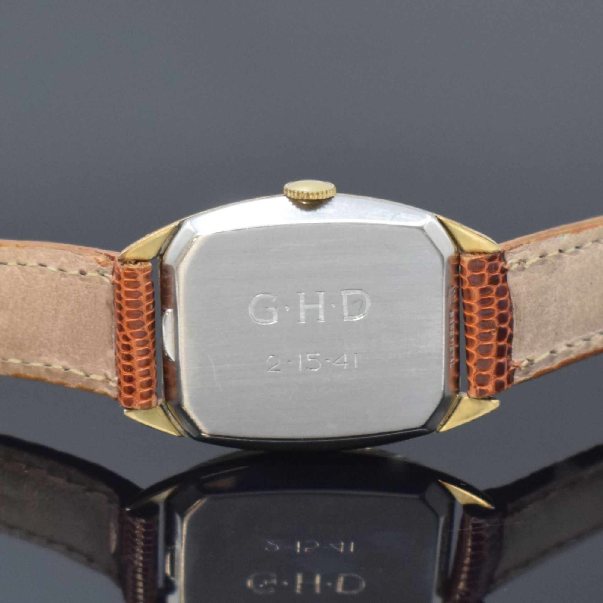 GRUEN 3 10k-goldfilled Armbanduhren, Schweiz / USA um - Image 12 of 14