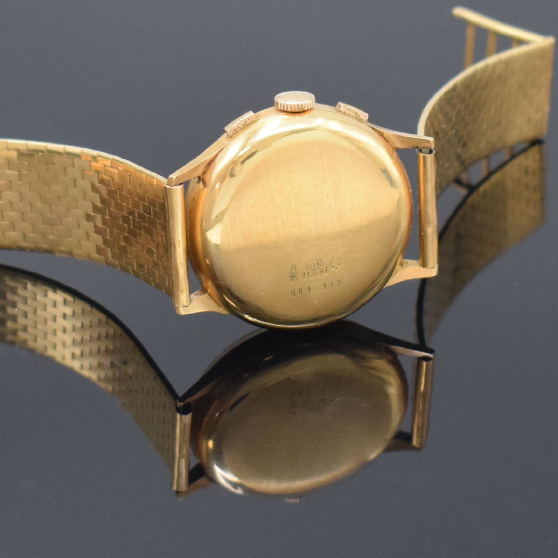 ALMADIA / CHRONOGRAPHE SUISSE Armbandchronograph in RG - Bild 5 aus 7