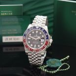 ROLEX Herrenarmbanduhr Oyster Perpetual Date GMT-Master II