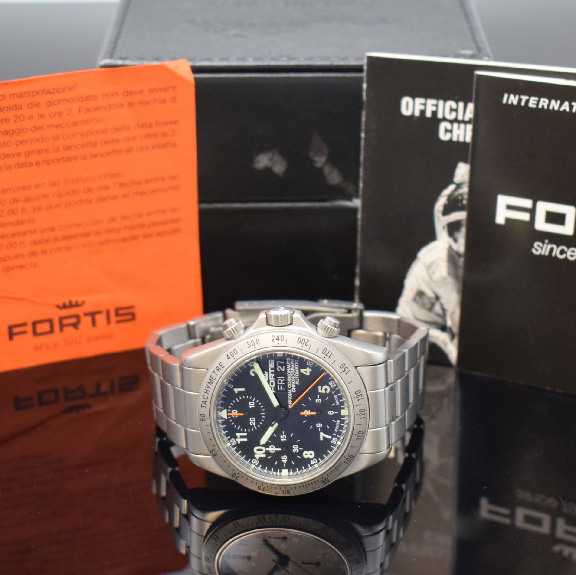 FORTIS Official Cosmonauts Chronograph in Stahl Referenz - Bild 6 aus 6