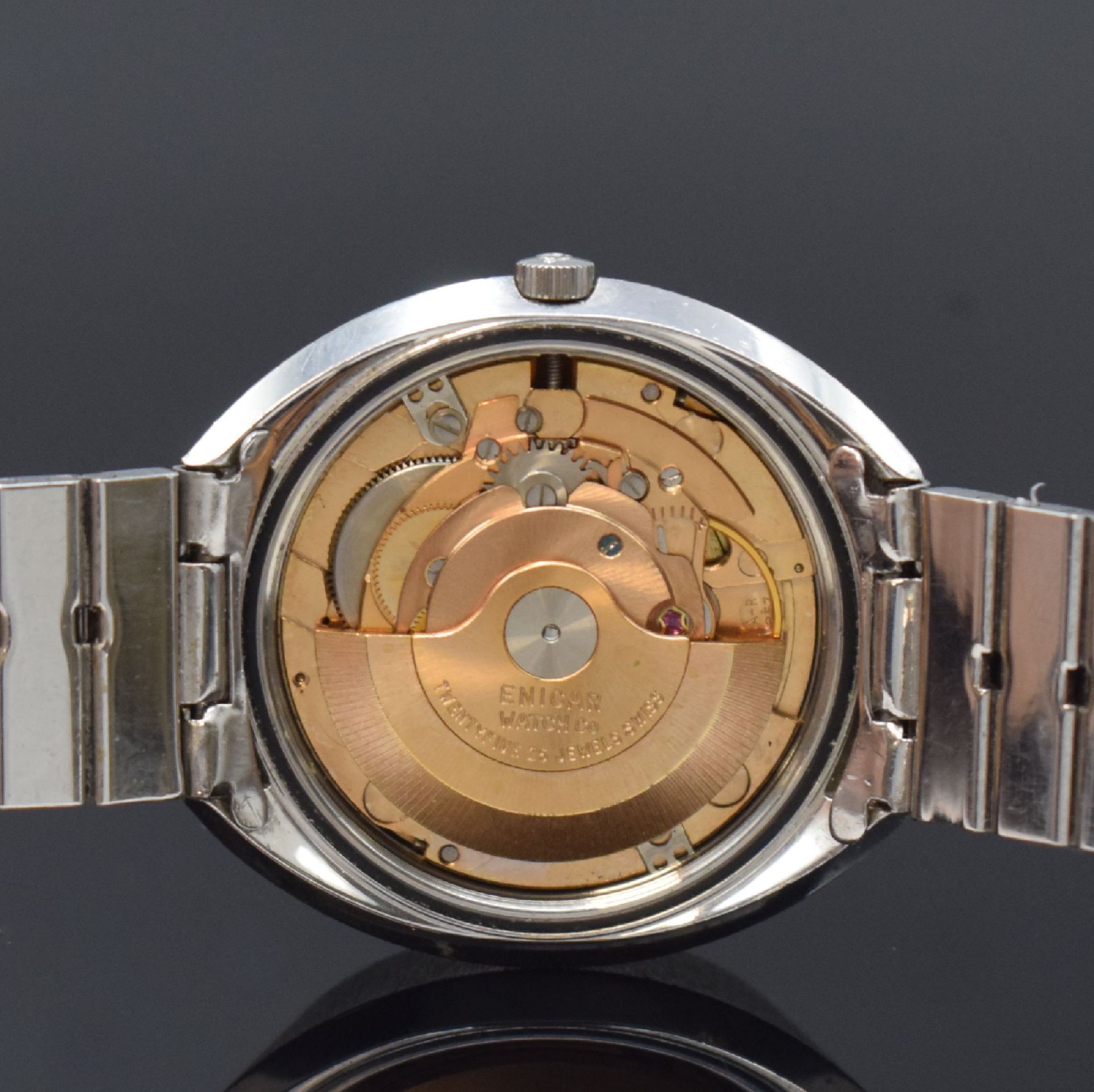 ENICAR SHERPA Star Armbanduhr Referenz 2342,  Schweiz um - Bild 6 aus 8