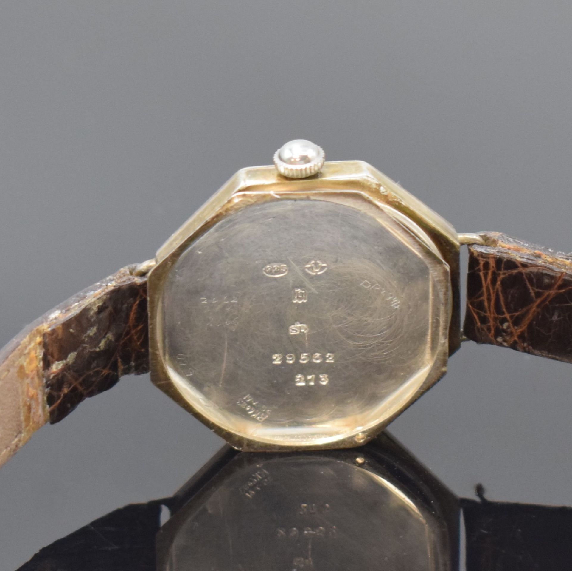 2 frühe Armbanduhren mit Emailzifferblättern in Silber / - Image 6 of 8