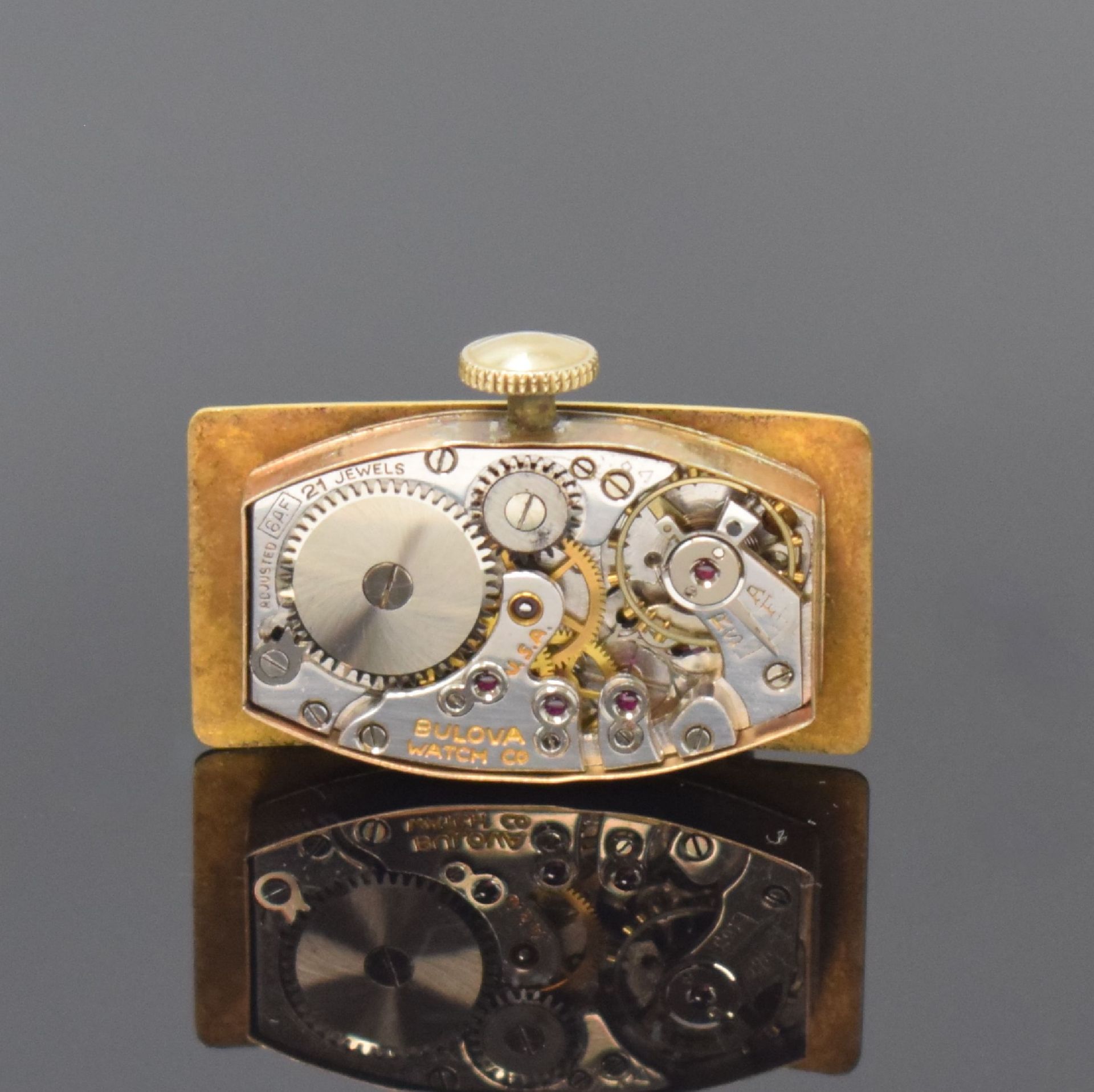 BULOVA Drivers und 3 weitere vergoldete Armbanduhren, USA - Image 9 of 9