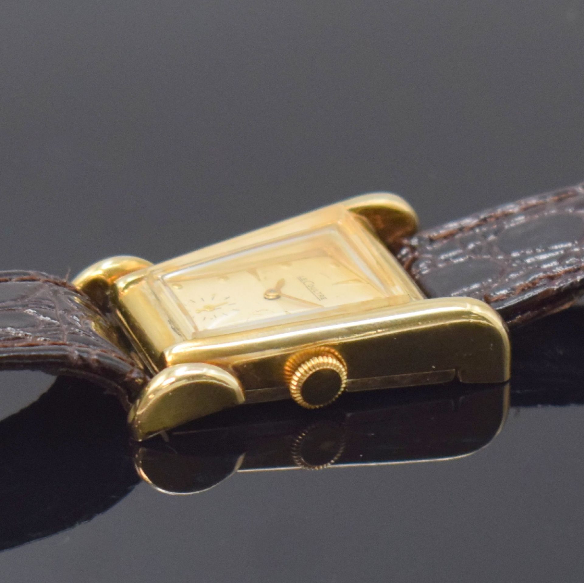 Le COULTRE Grasshopper asymetrische Armbanduhr in 10k - Image 3 of 6