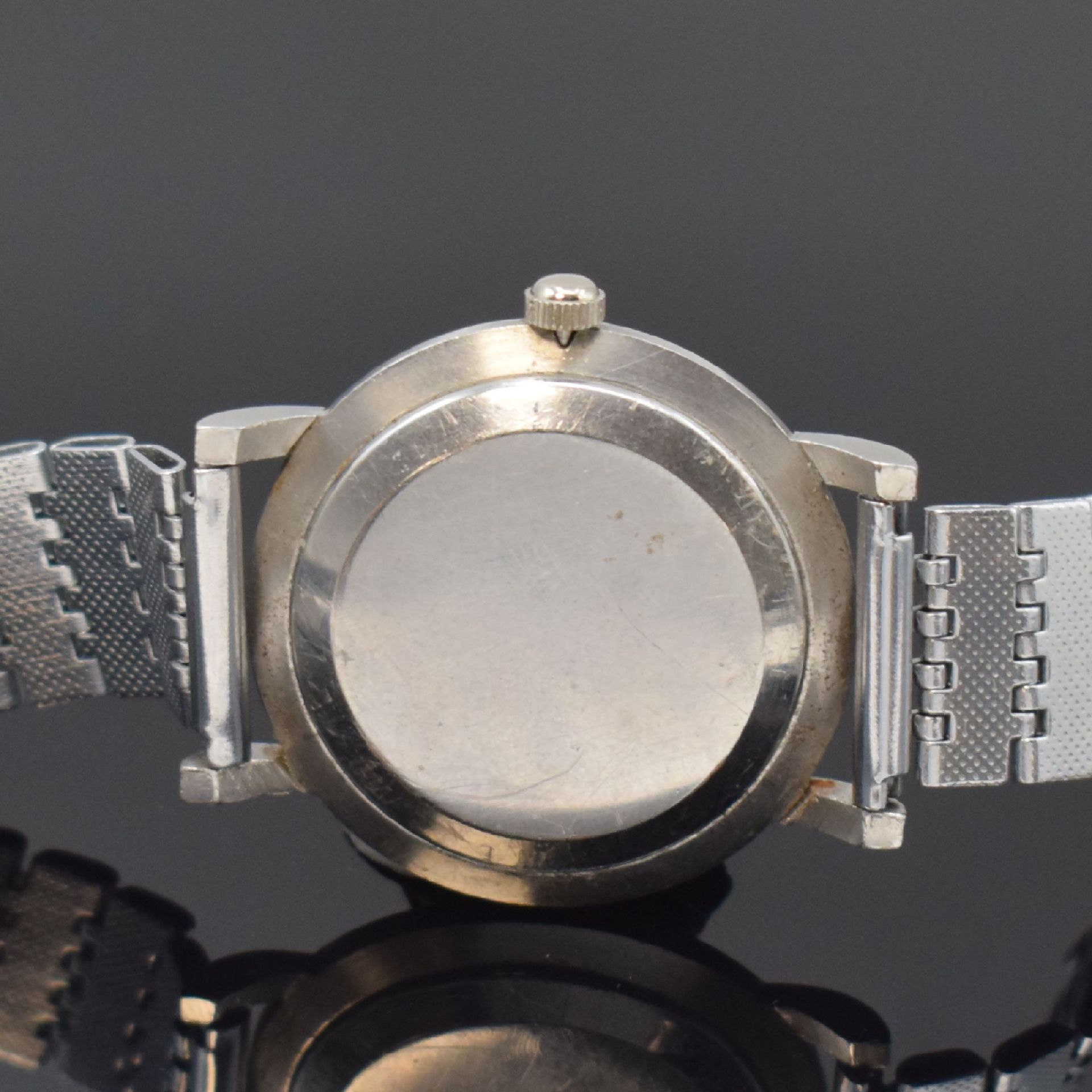 MOVADO Herrenarmbanduhr in Stahl Referenz 18463,  Schweiz - Bild 4 aus 6