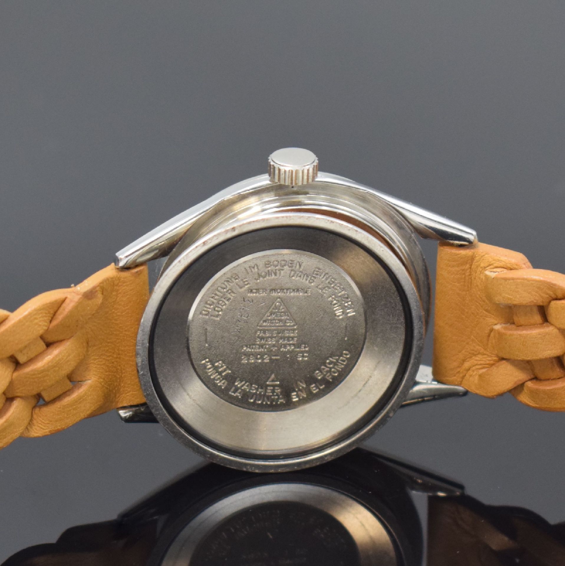 OMEGA Automatik Armbanduhr Referenz 2802 - 1SC,  Schweiz - Bild 7 aus 7