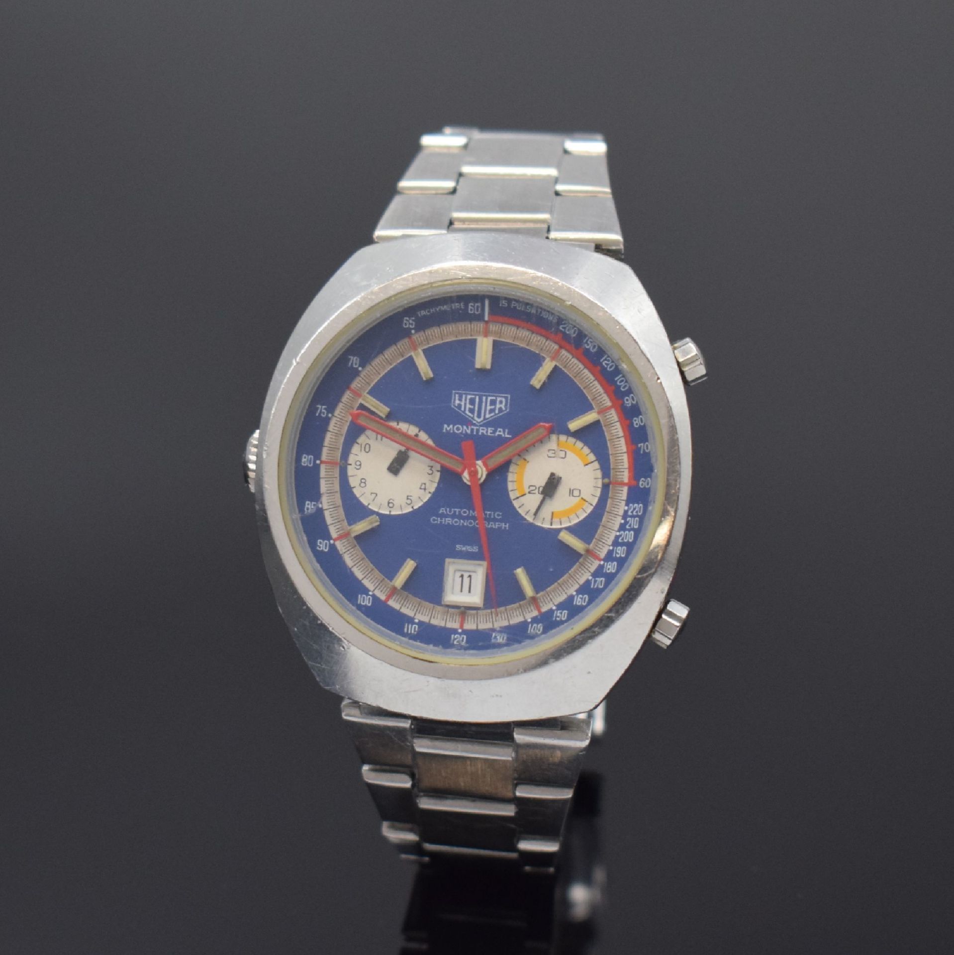 HEUER LEONIDAS S.A. Armbandchronograph Modell MONTREAL