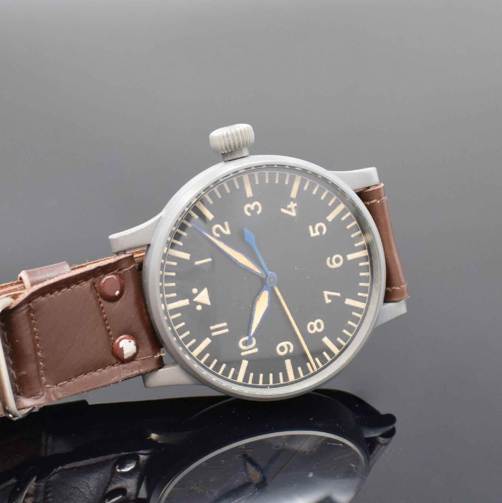 STOWA nahezu neuwertige Fliegeruhr FL 23883 am original - Bild 2 aus 7